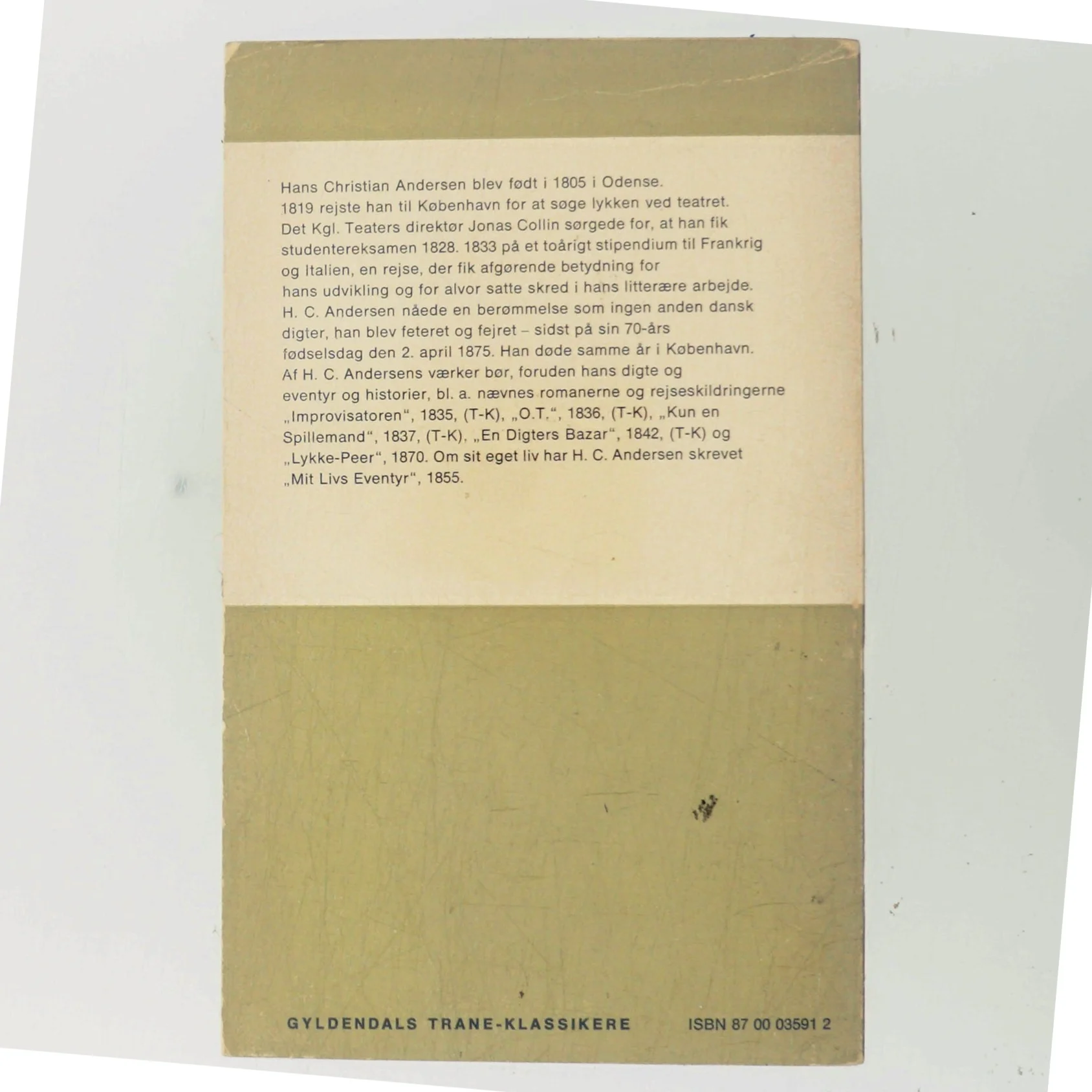 De to Baronesser af H.C. Andersen (Bog)