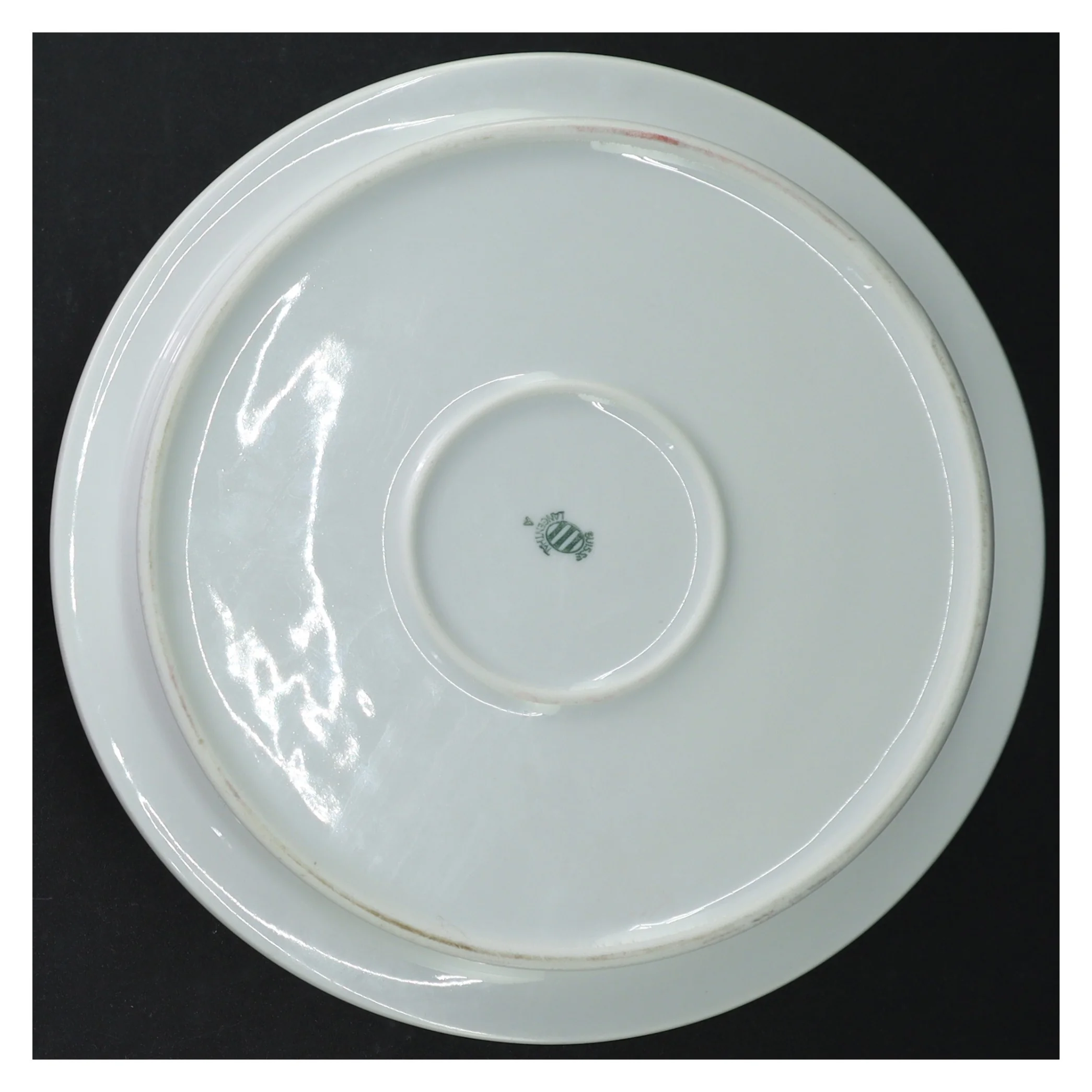 Hvid porcelæns skål 