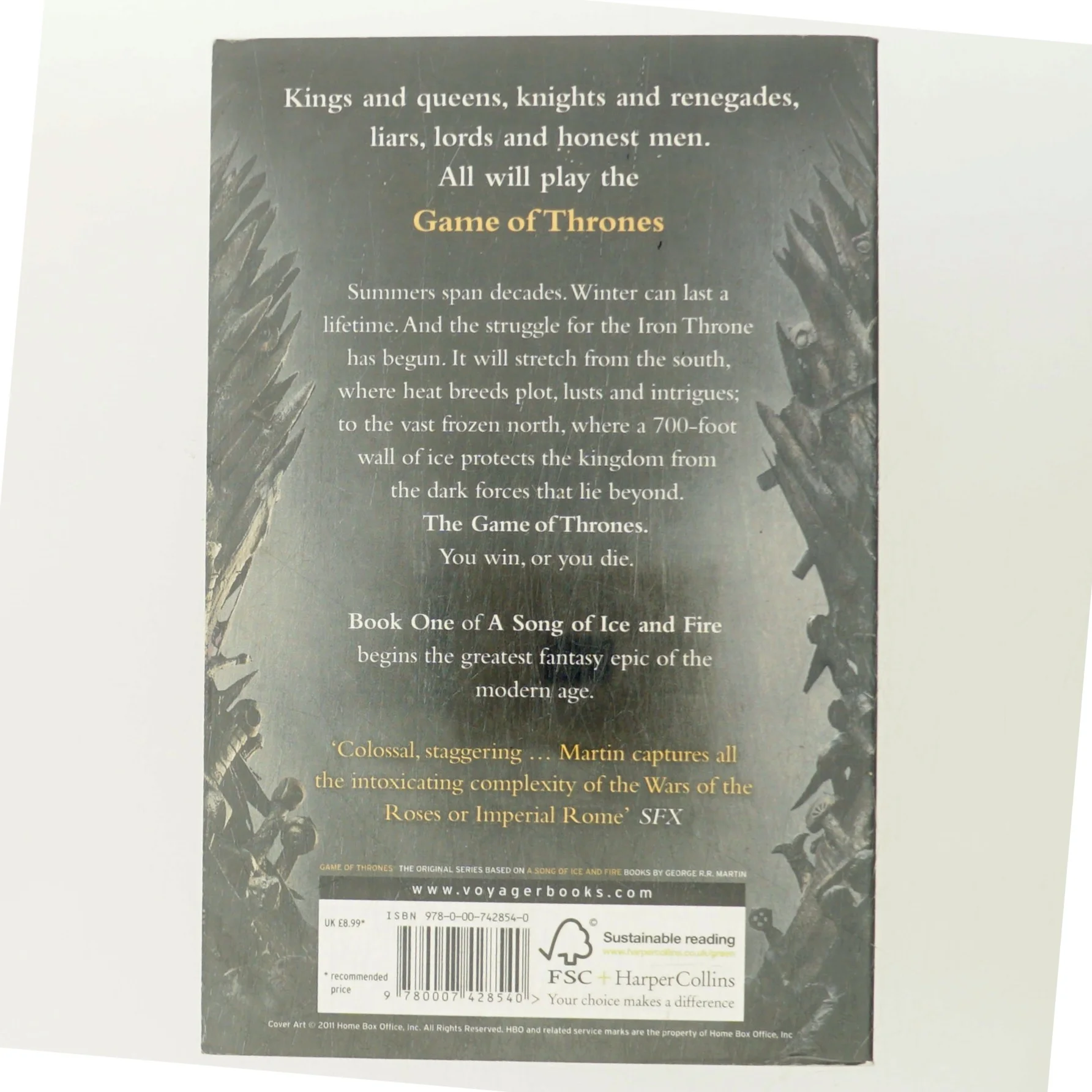 A Game of Thrones by George R. R. Martin af George R. R. Martin (Bog)