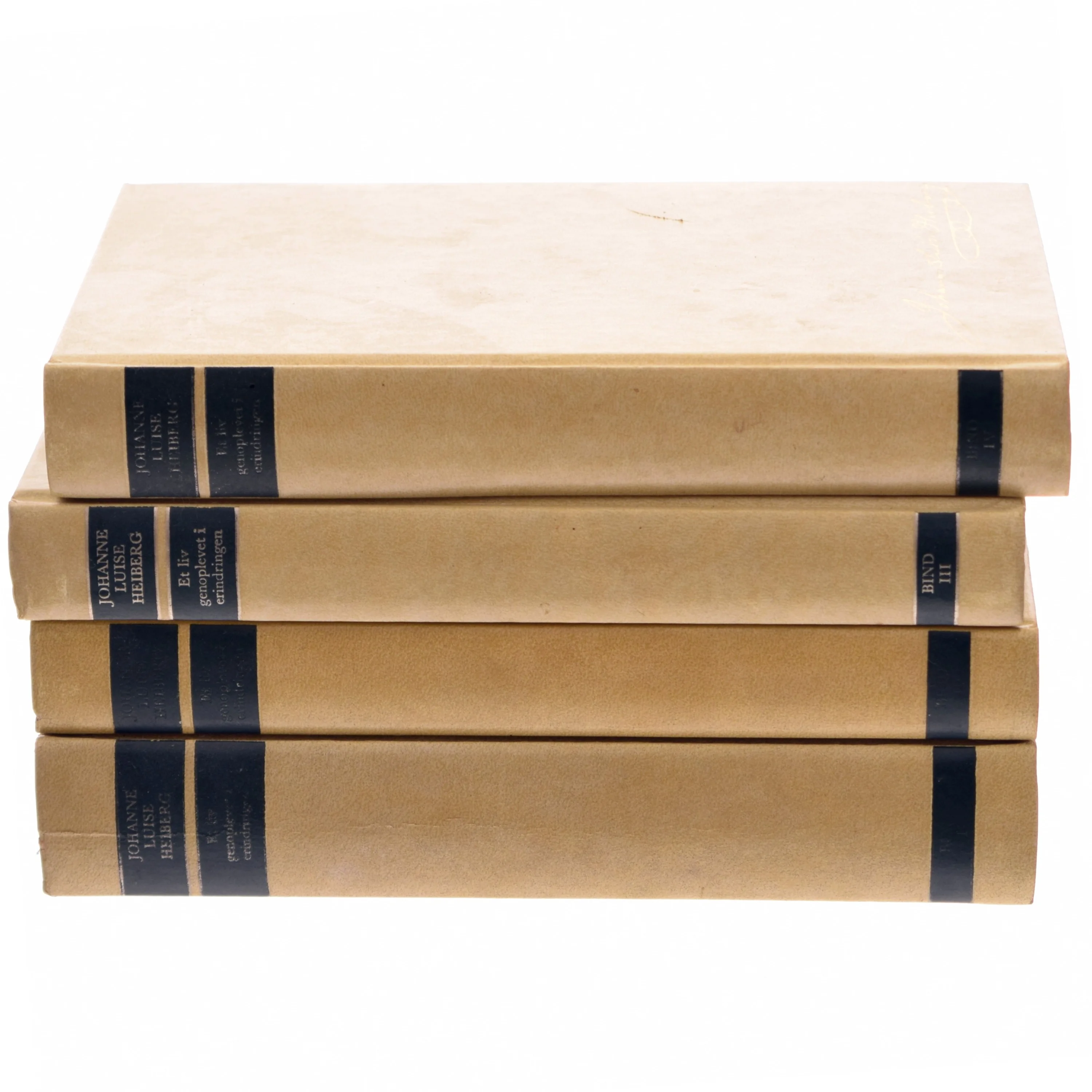 Johanne Luise Heiberg samlede værker af Johanne Luise Heiberg (Bog / komplet 4 bind)