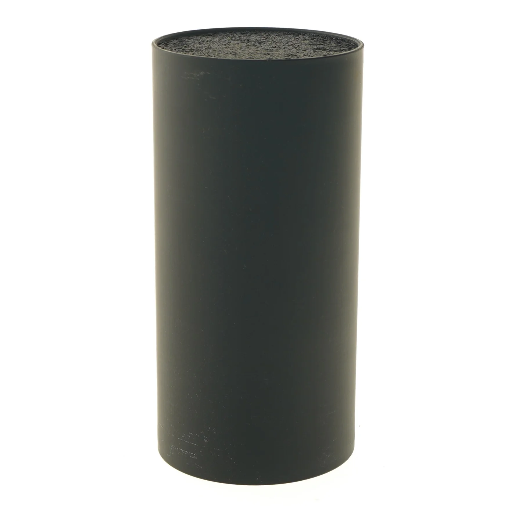 Knivblok fra Dorre (str. Ø 10,5 cm højde 22 cm)