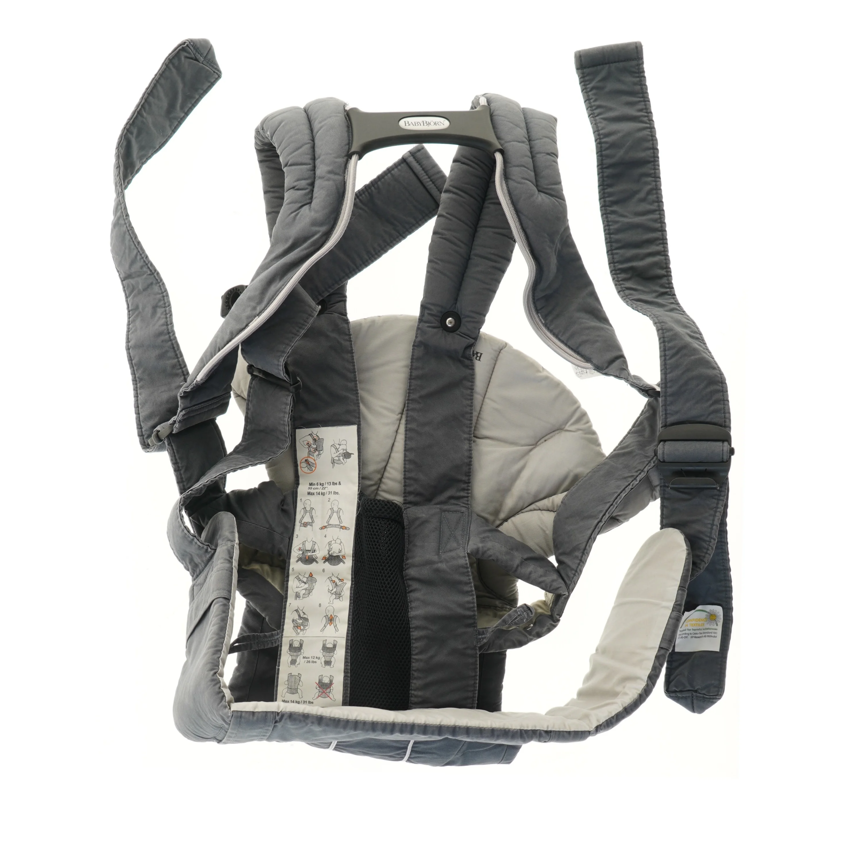 Barnebæresele BabyBjörn fra BabyBjörn (str. 60 cm)