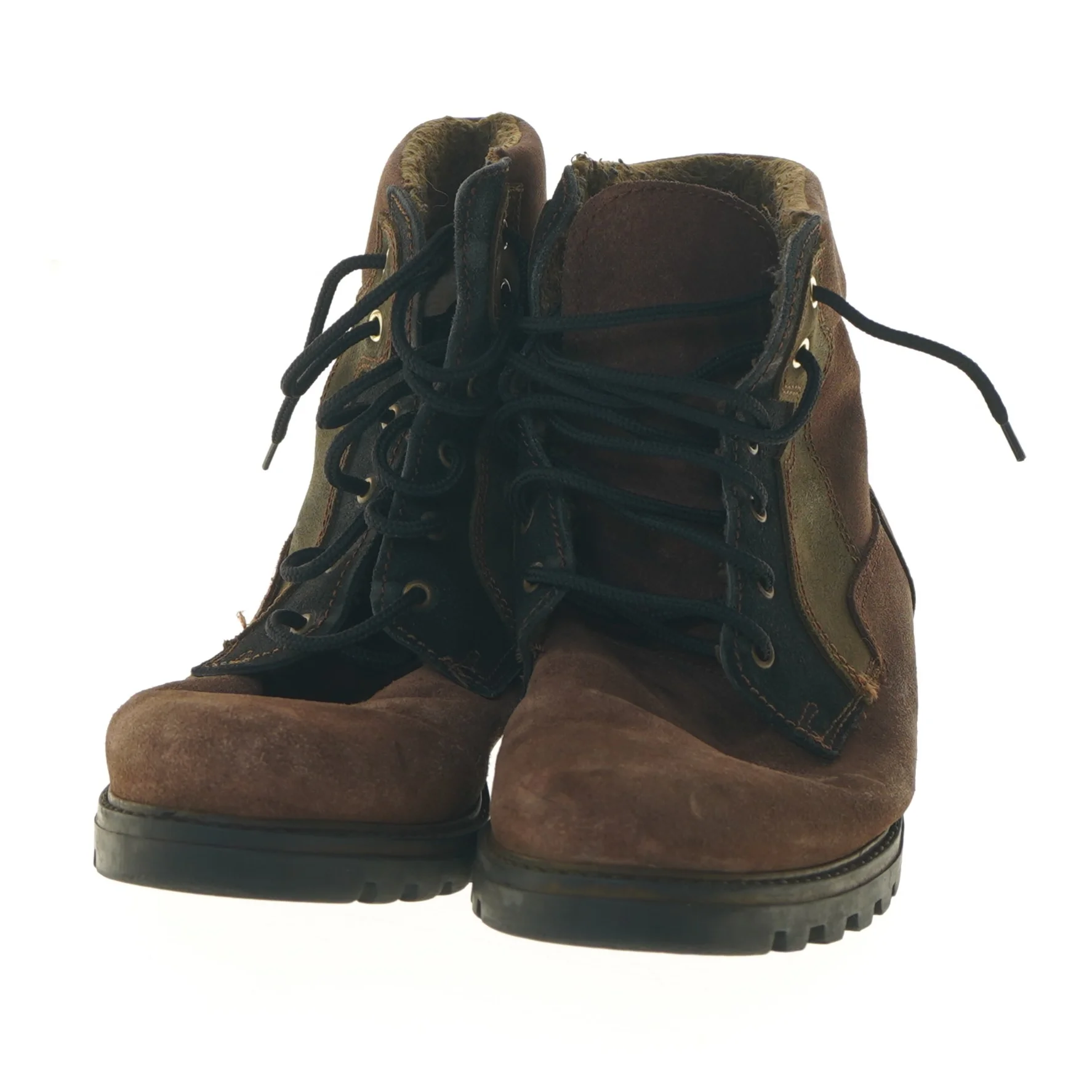 Italienske vinterstøvler i ruskind Me.Green (str. 44 )