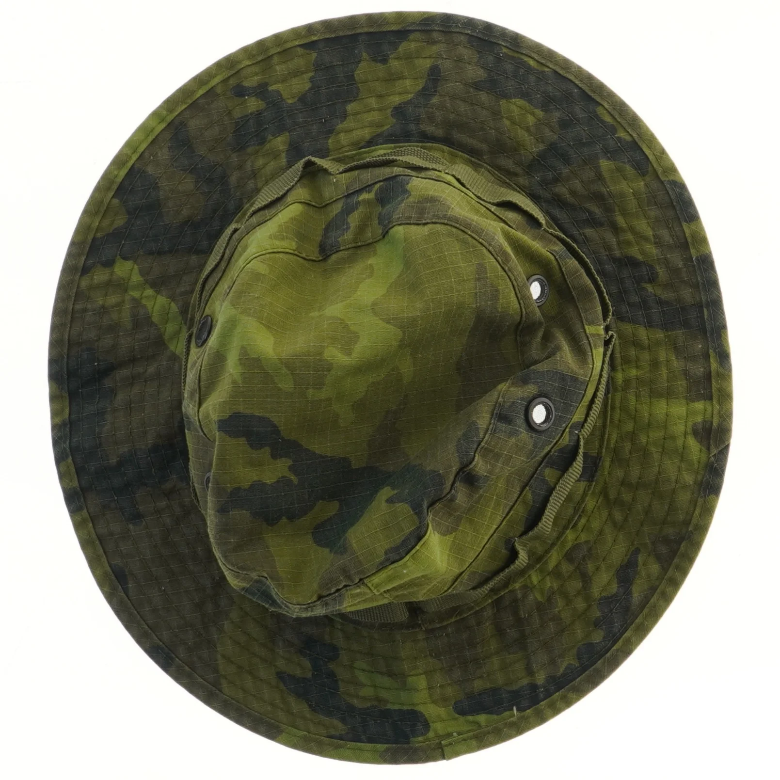 Militærgrøn bøllehat/boonie (str. L)