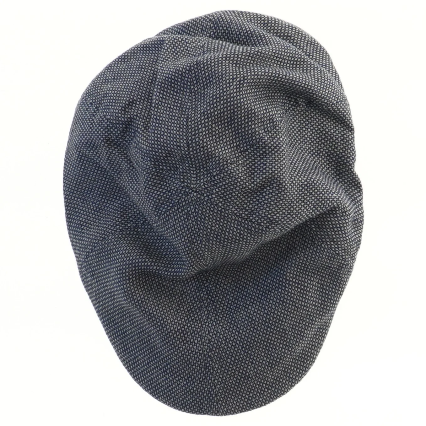 Flad kasket (flat cap) / sixpence i grå fra Stetson (str. L, 59)