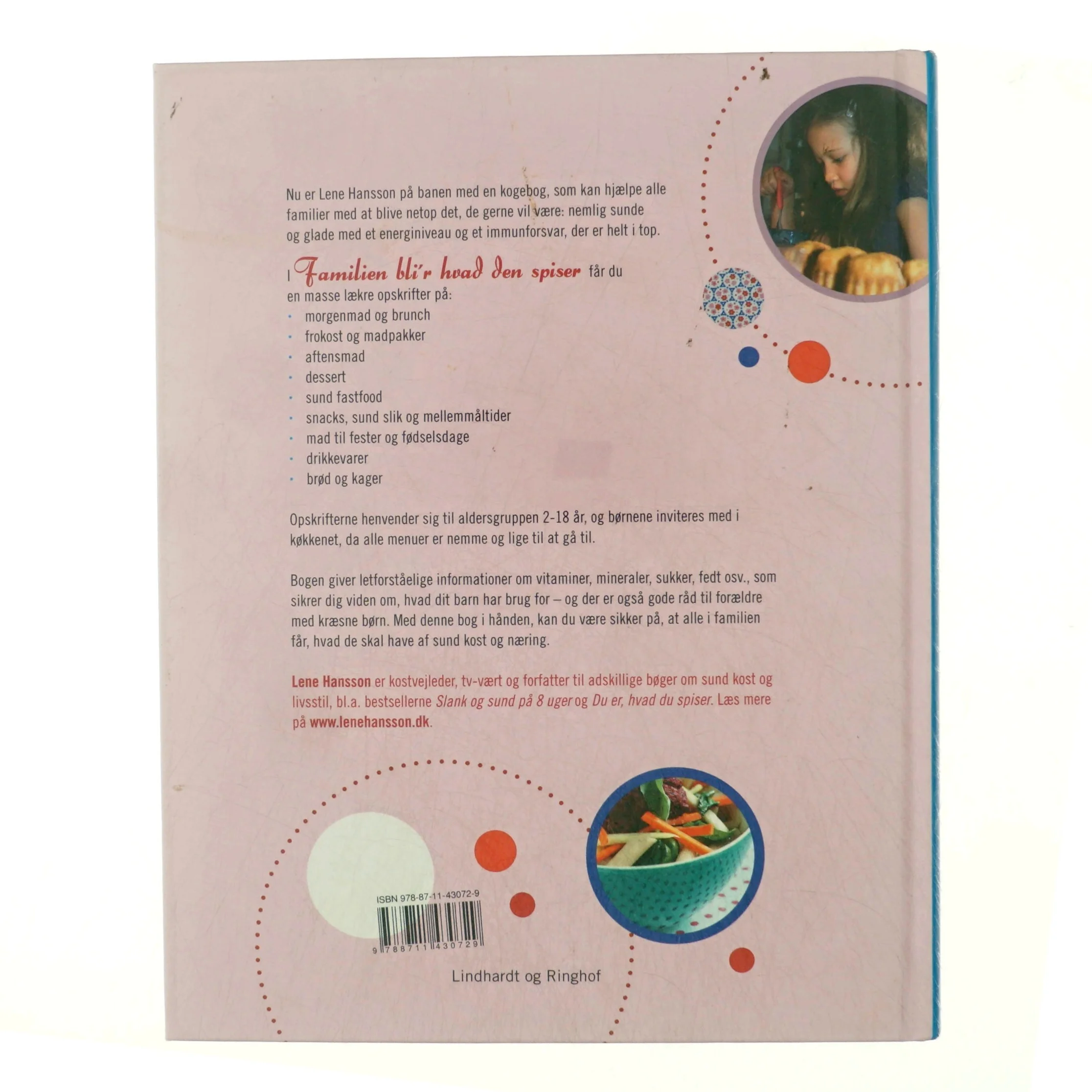 Familien bli'r hvad den spiser af Lene Hansson (Bog)