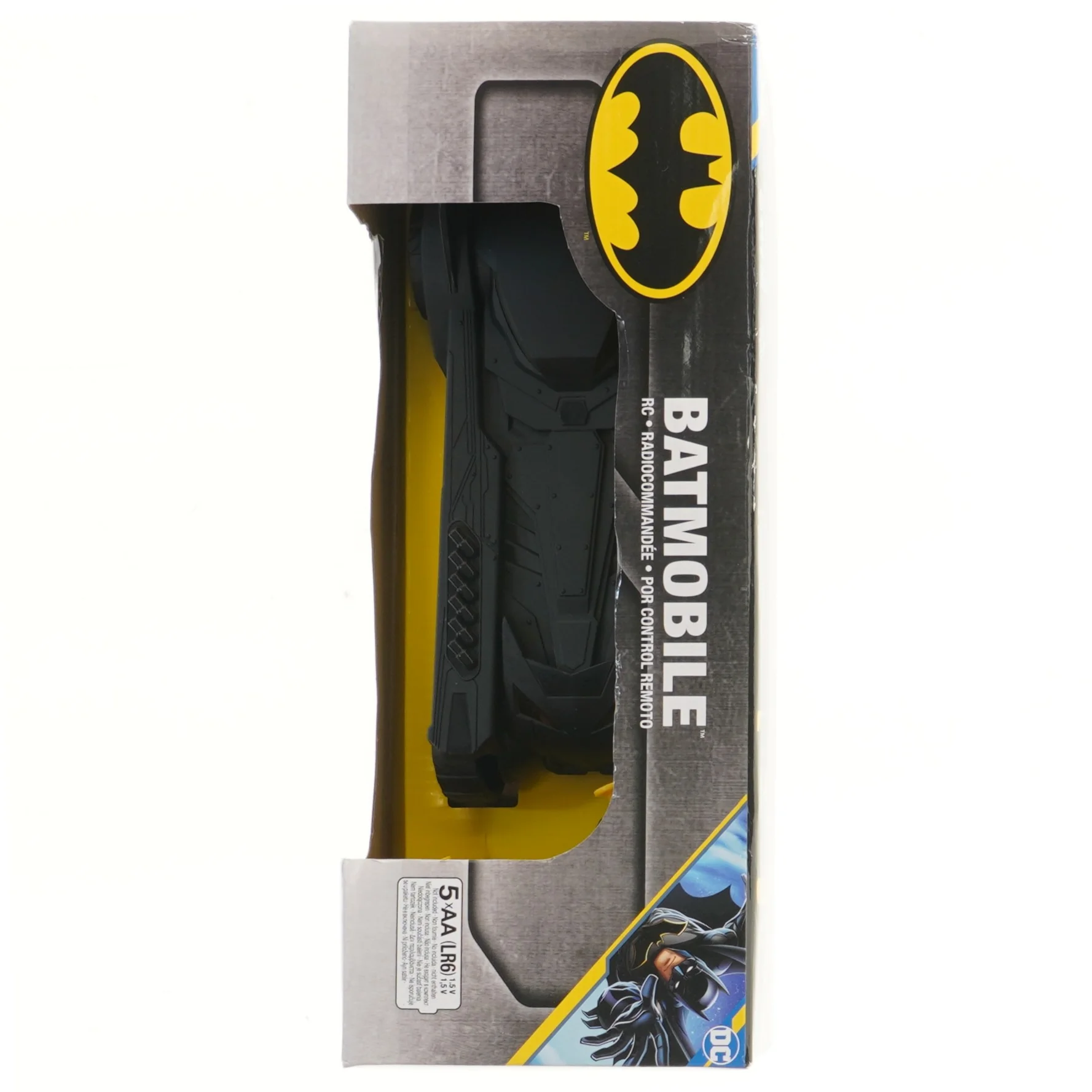 Batmobile fjernstyret bil fra DC Comics (str. ca. 20 cm)