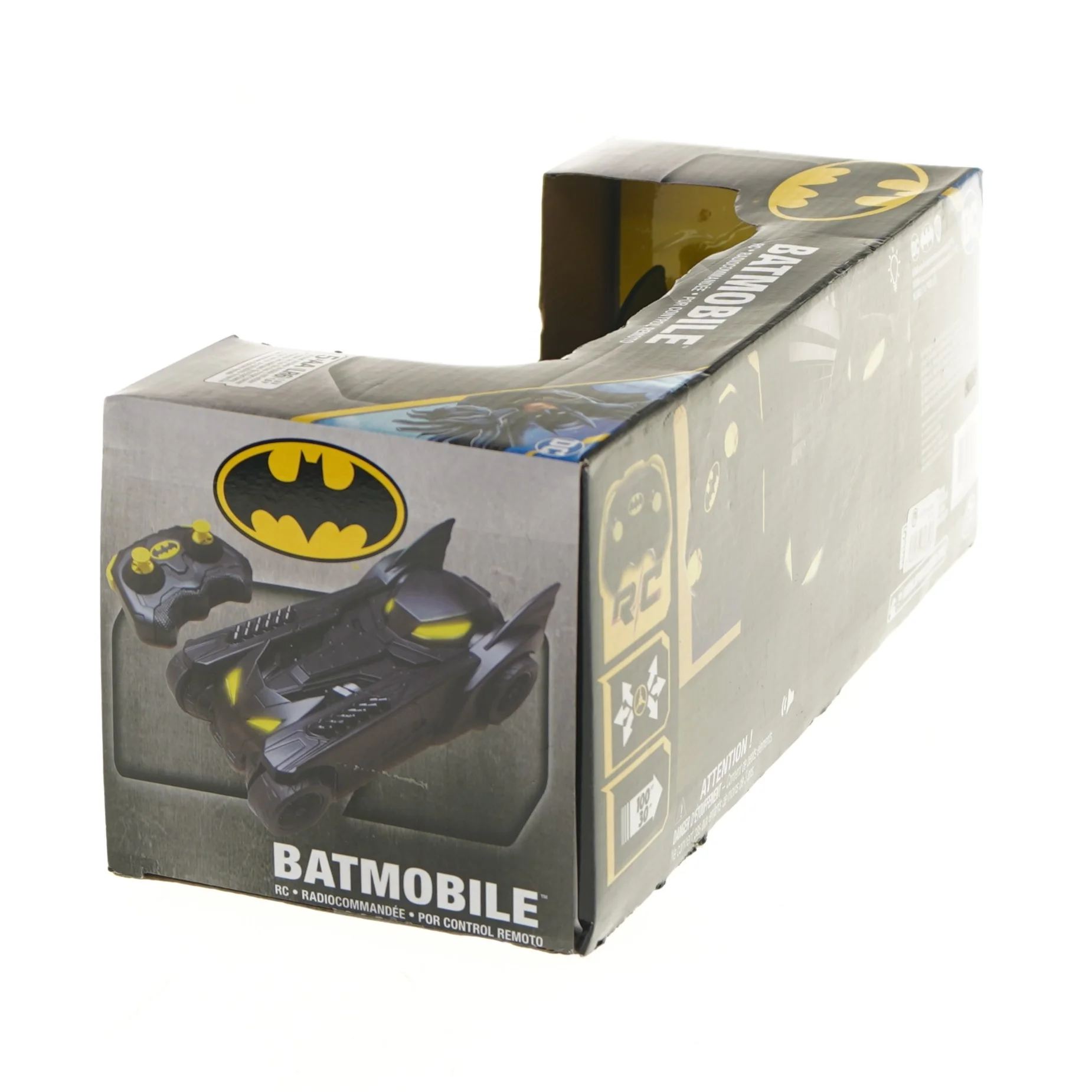 Batmobile fjernstyret bil fra DC Comics (str. ca. 20 cm)