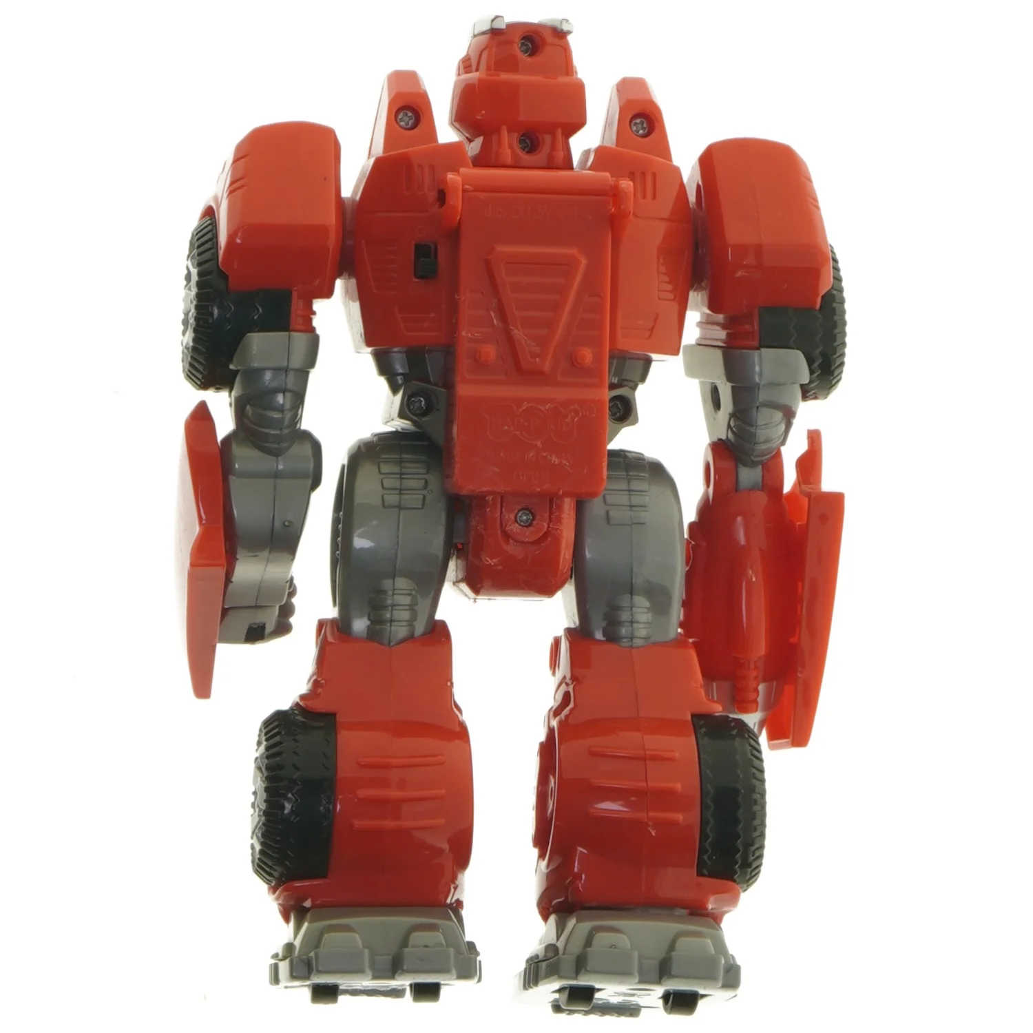 Rød robotlegetøj (str. 18 cm)