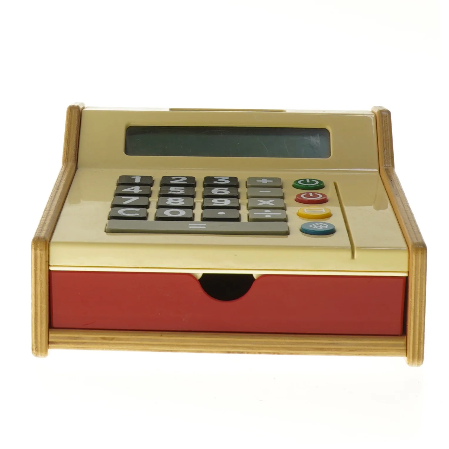 Legetøjs kasseapparat med skuffe fra IKEA (str. 19x18 cm)