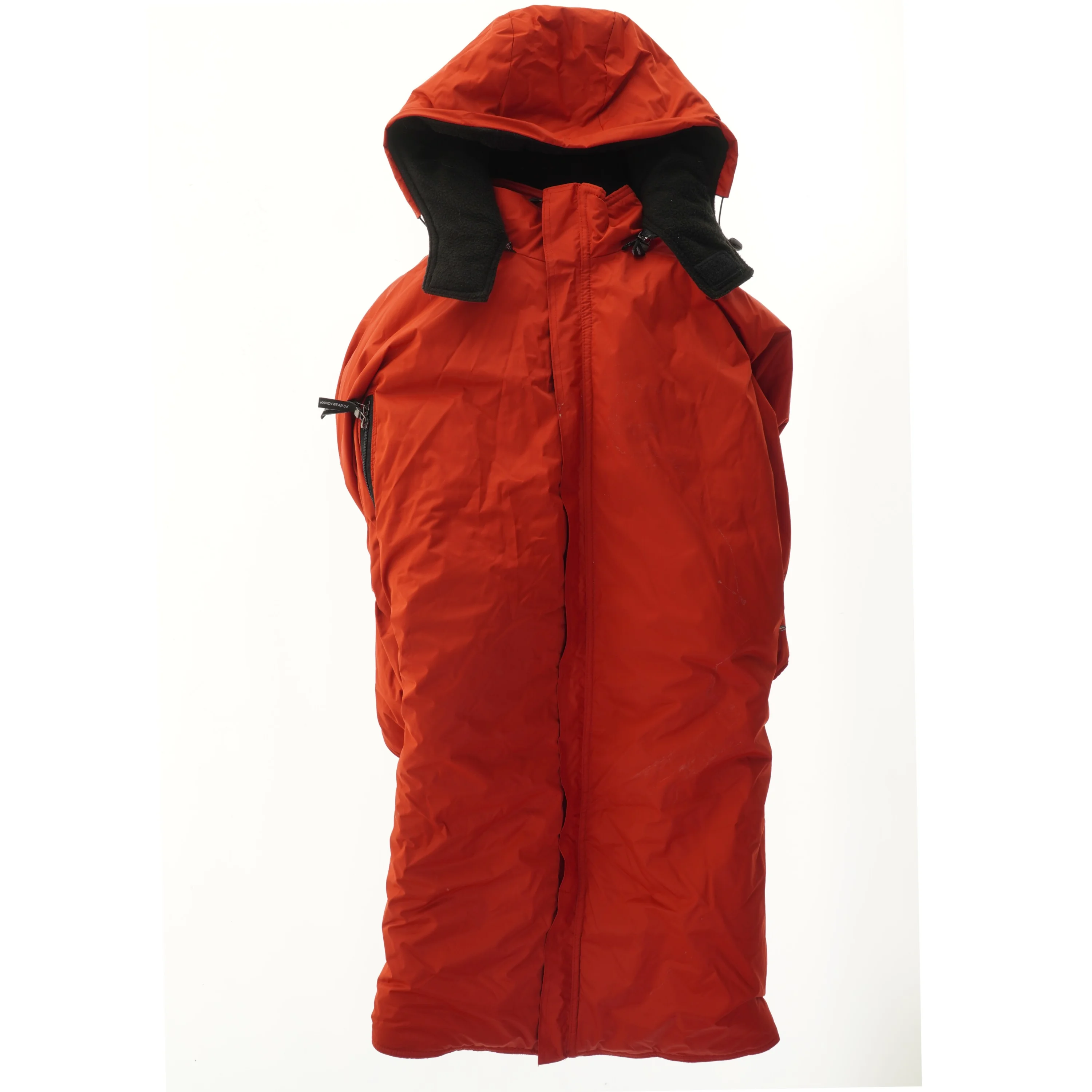 Skulderslag til kørestolsbruger (str.  længde 95 cm, bryst 100 cm)