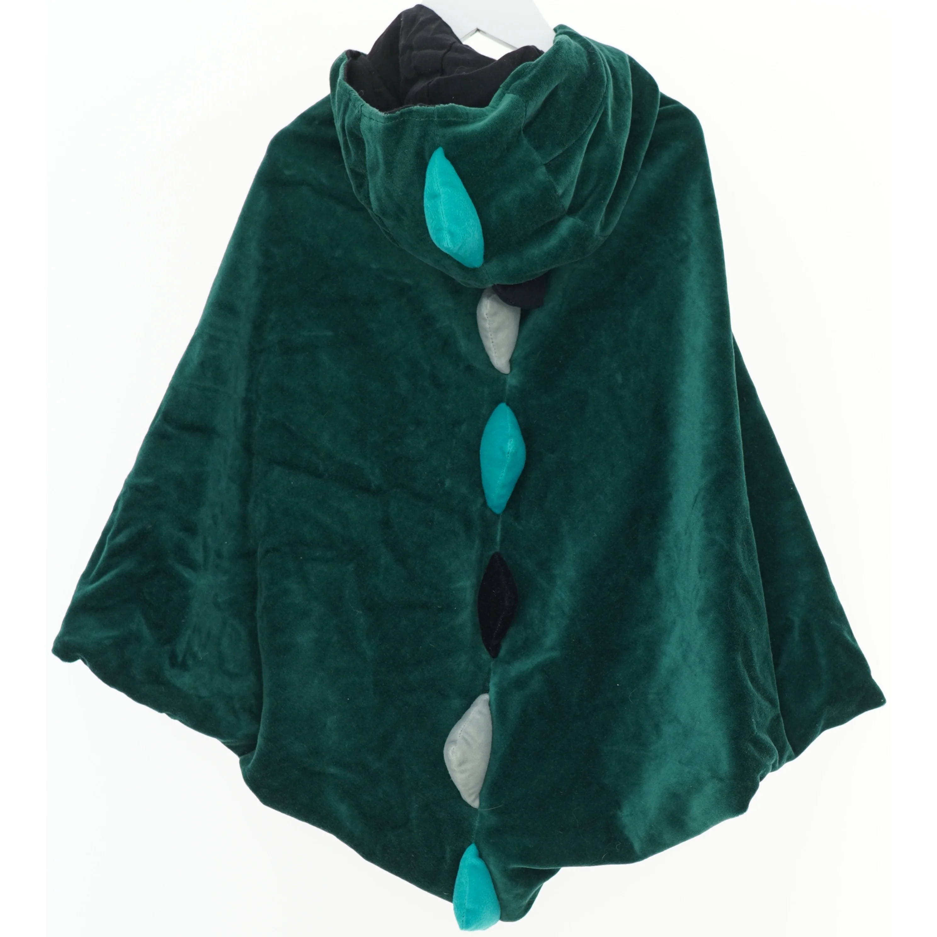 Grøn kappe med hætte fra Den Goda Fen (str. 116)