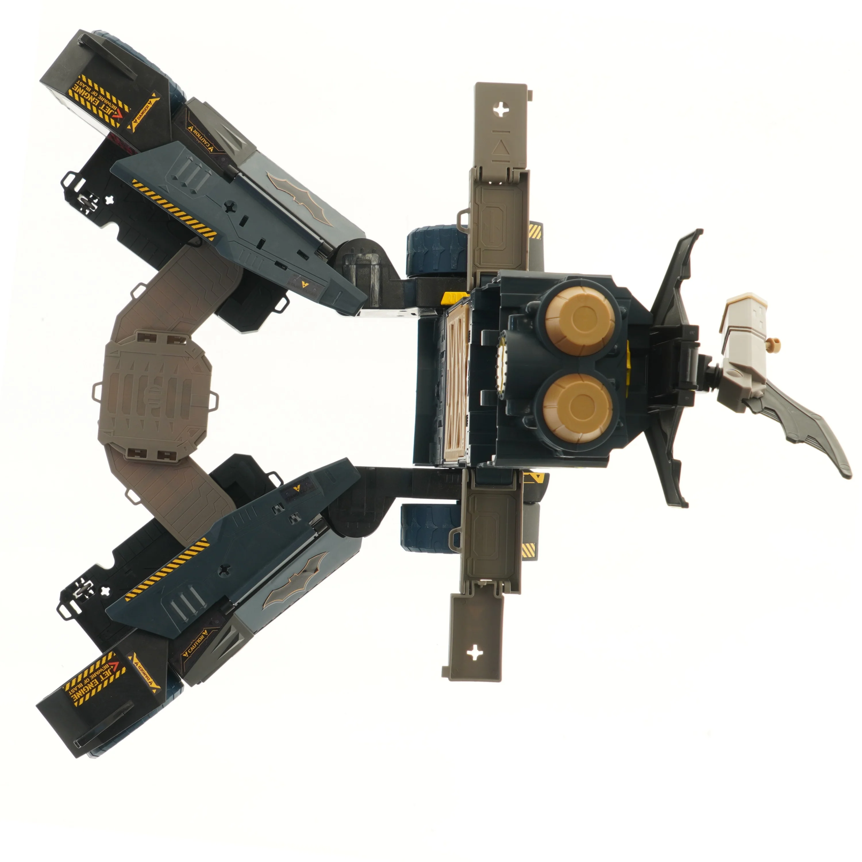 Batmobil legetøj med figurer fra Batman (str. 16x27x40 cm)