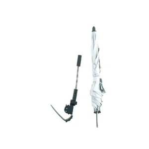 Paraply til klapvogn (str. 52 x 3 cm og 35 x 5 cm)