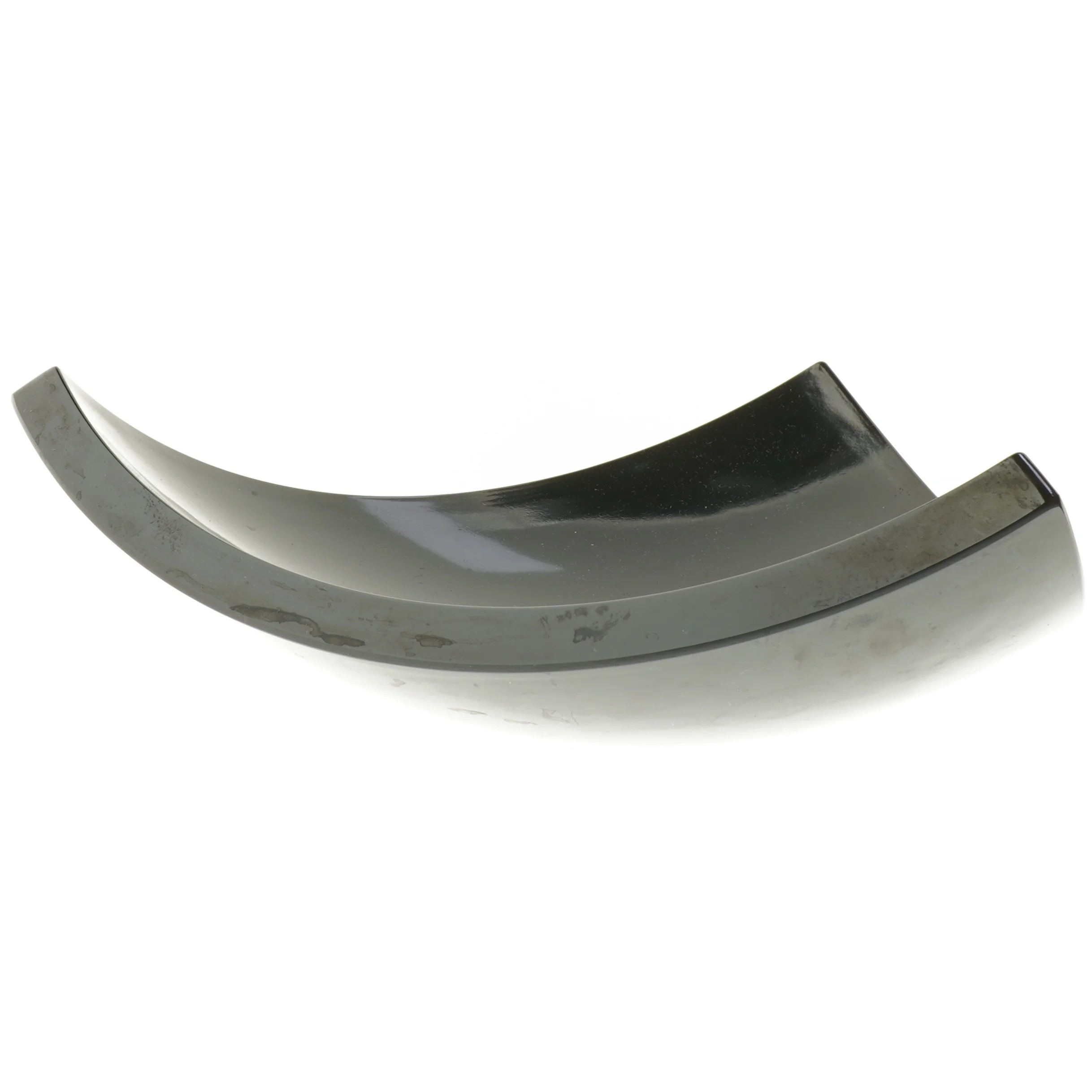 Trekantet sort designer fad fra Hvalsø Copenhagen (str. Ø 35 cm)