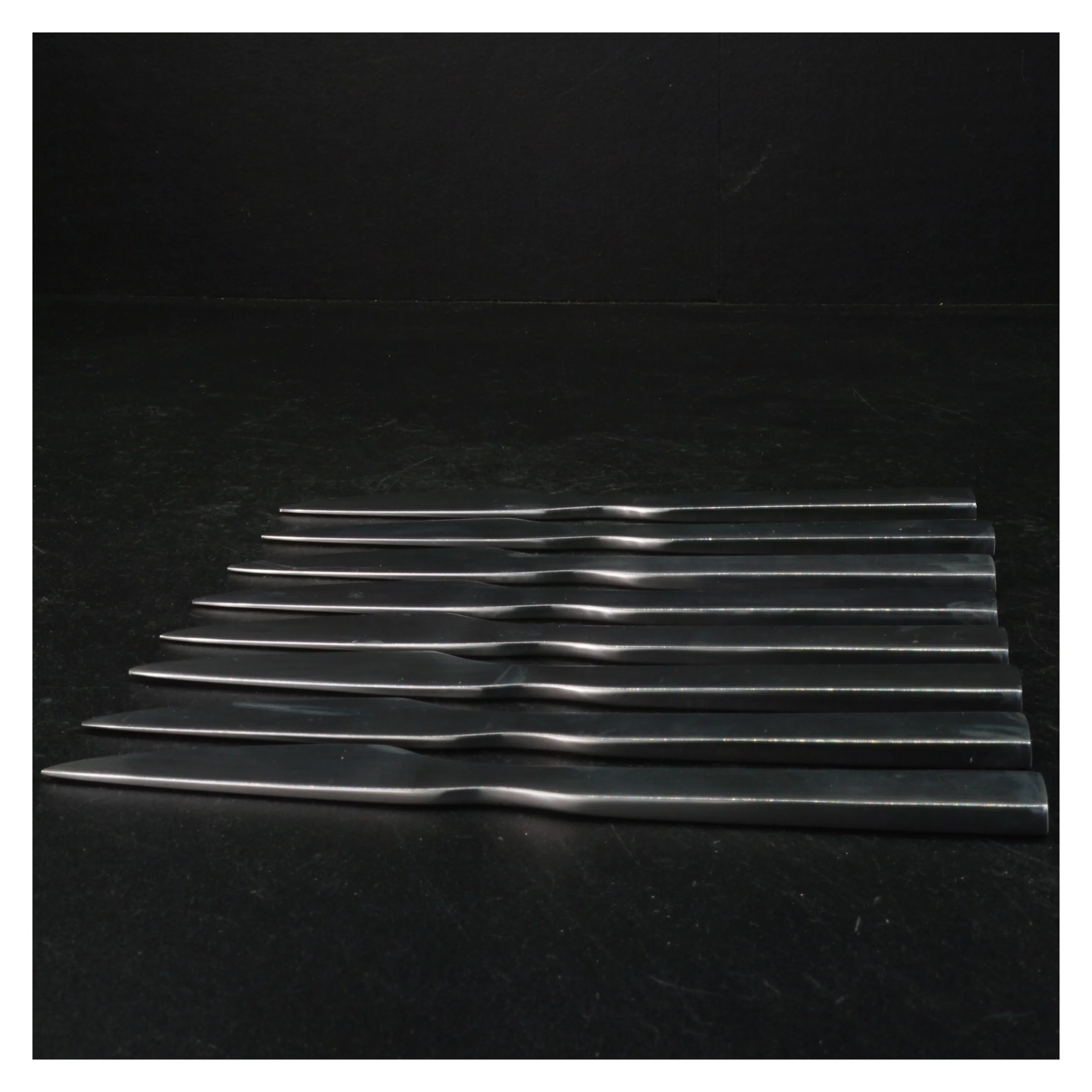 Sæt af rustfrit stål knive (8 stk) fra Gense