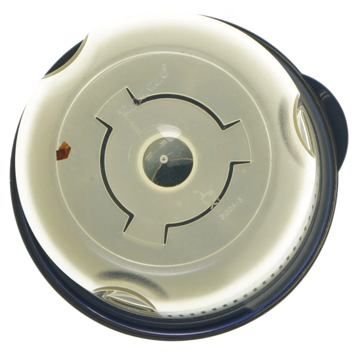 Plastbeholder med låg fra Tupperware (str. 15 cm)