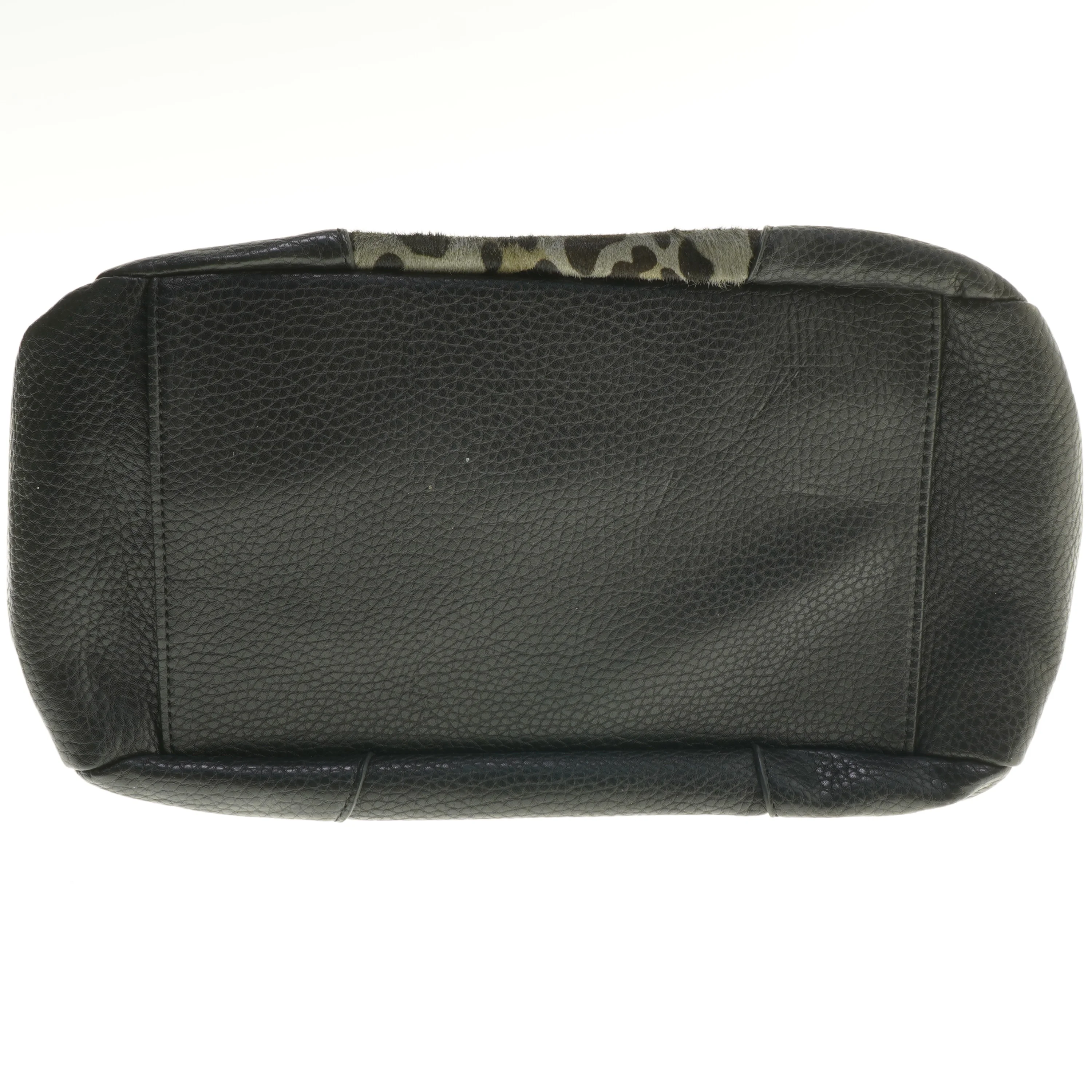 Stor leopardmønstret taske (str. 30x25x18 cm)