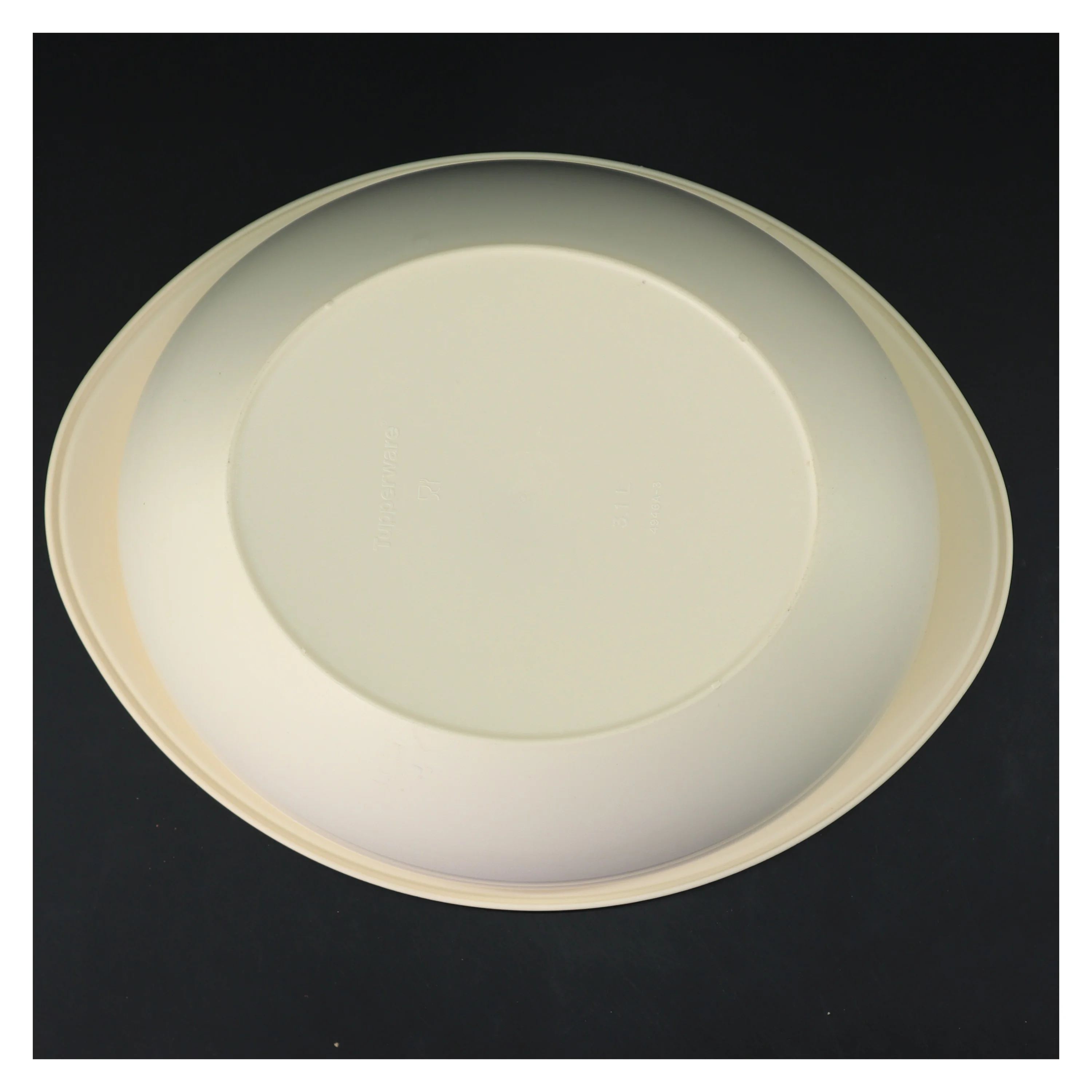 Tuppervare serveringsskål med låg (str. 32x12,5 cm)