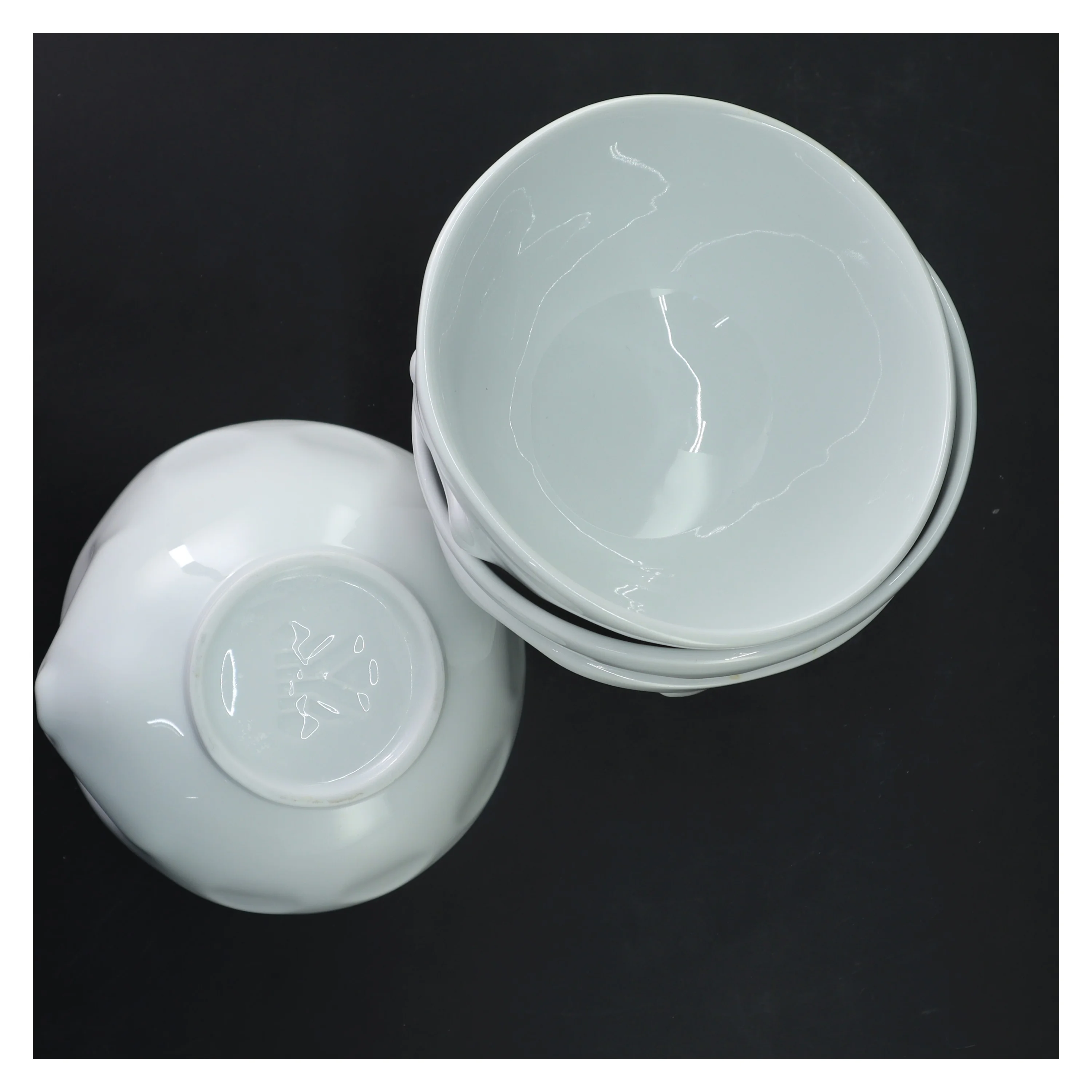 Sæt af Tassan humør sjove skåle (str. 4 stk Ø 15,5 cm)