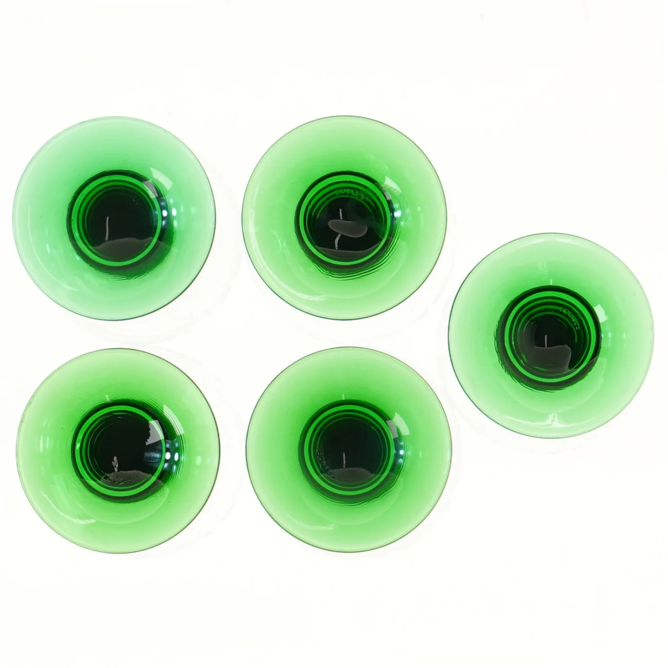 RØMER Vinglas med grønt fundament (str. Ø 8x13,5 cm)