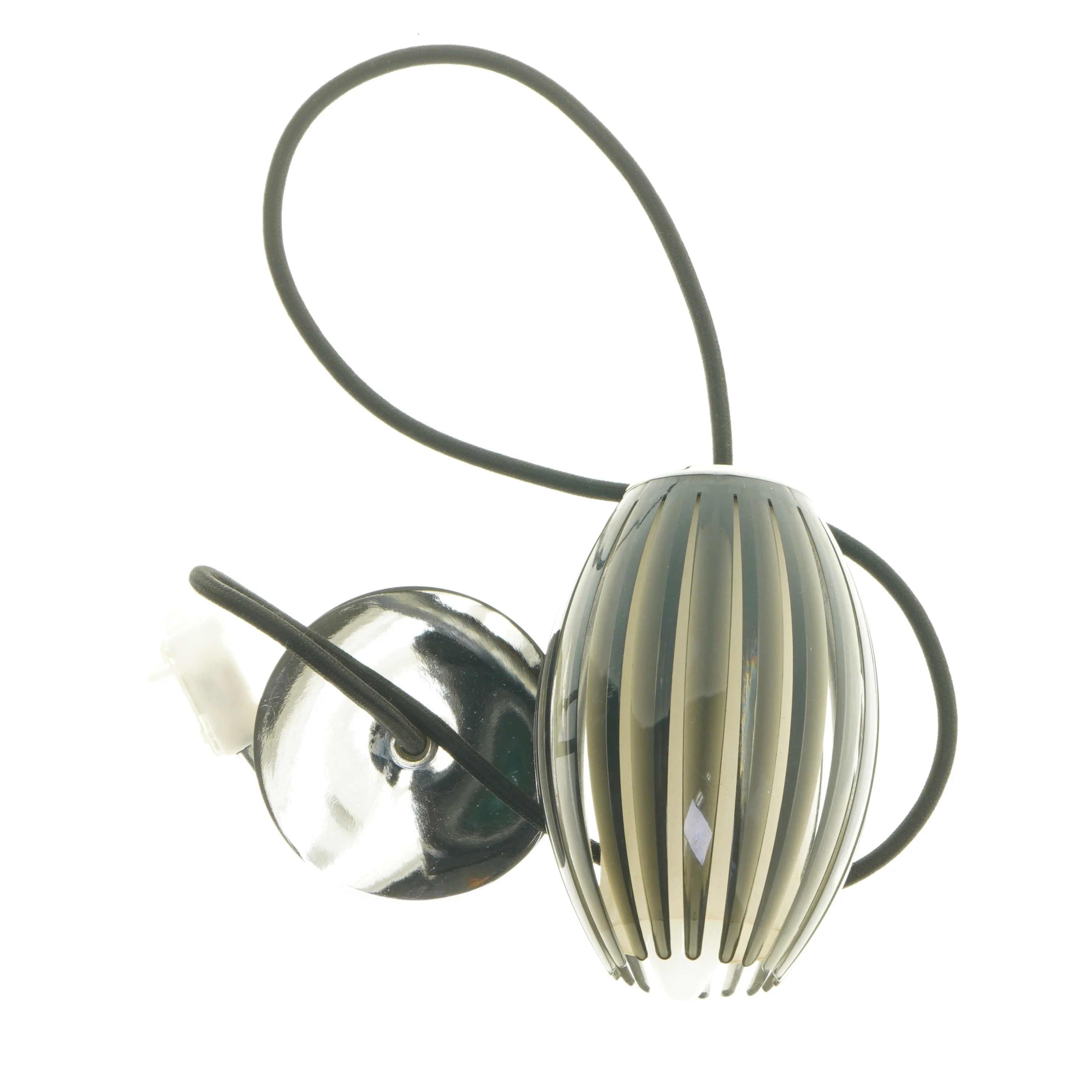 Moderne pendel lampe, sort, (str. 16 cm)
