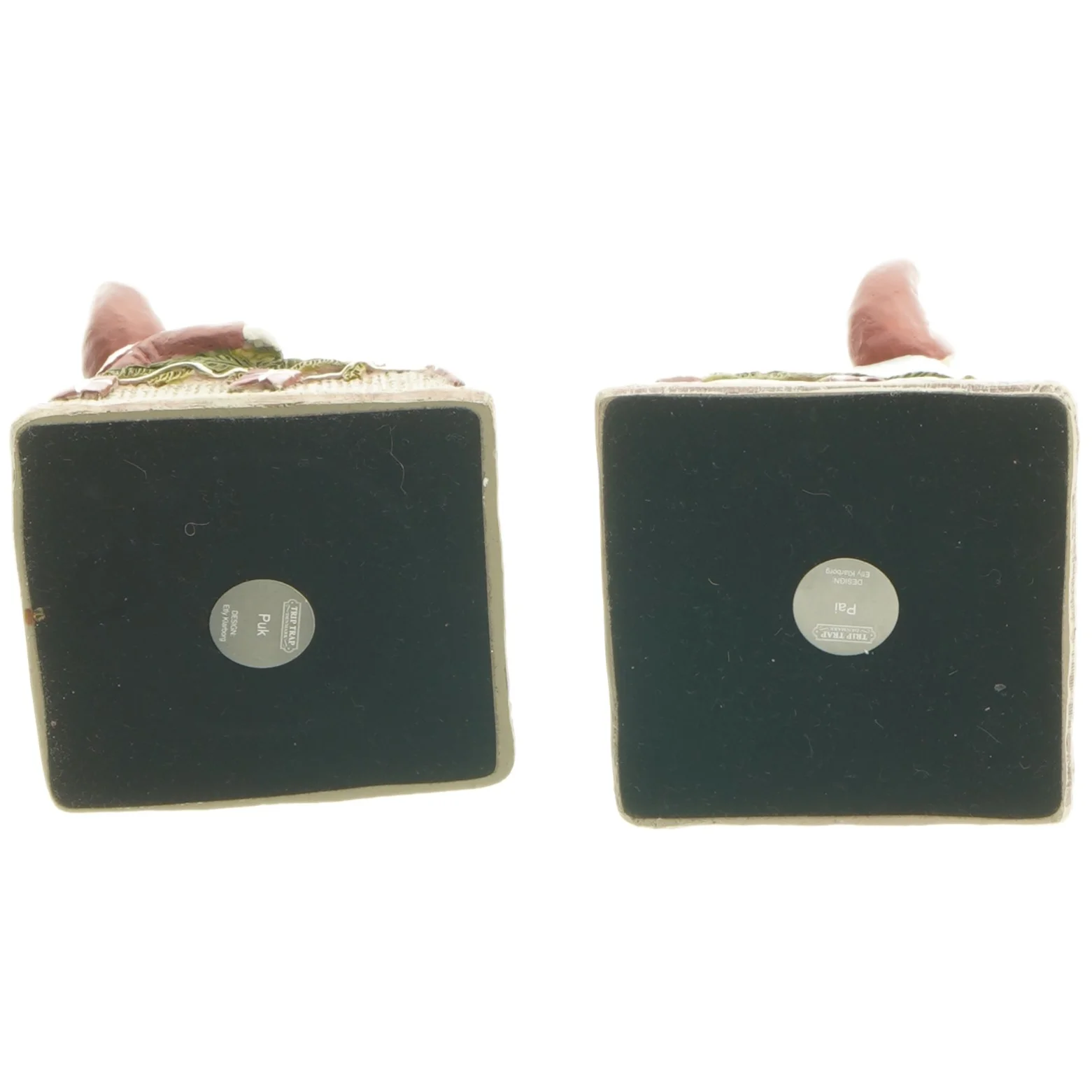 KLarborg Julelysestager med nisser  (str. 9x9 cm)