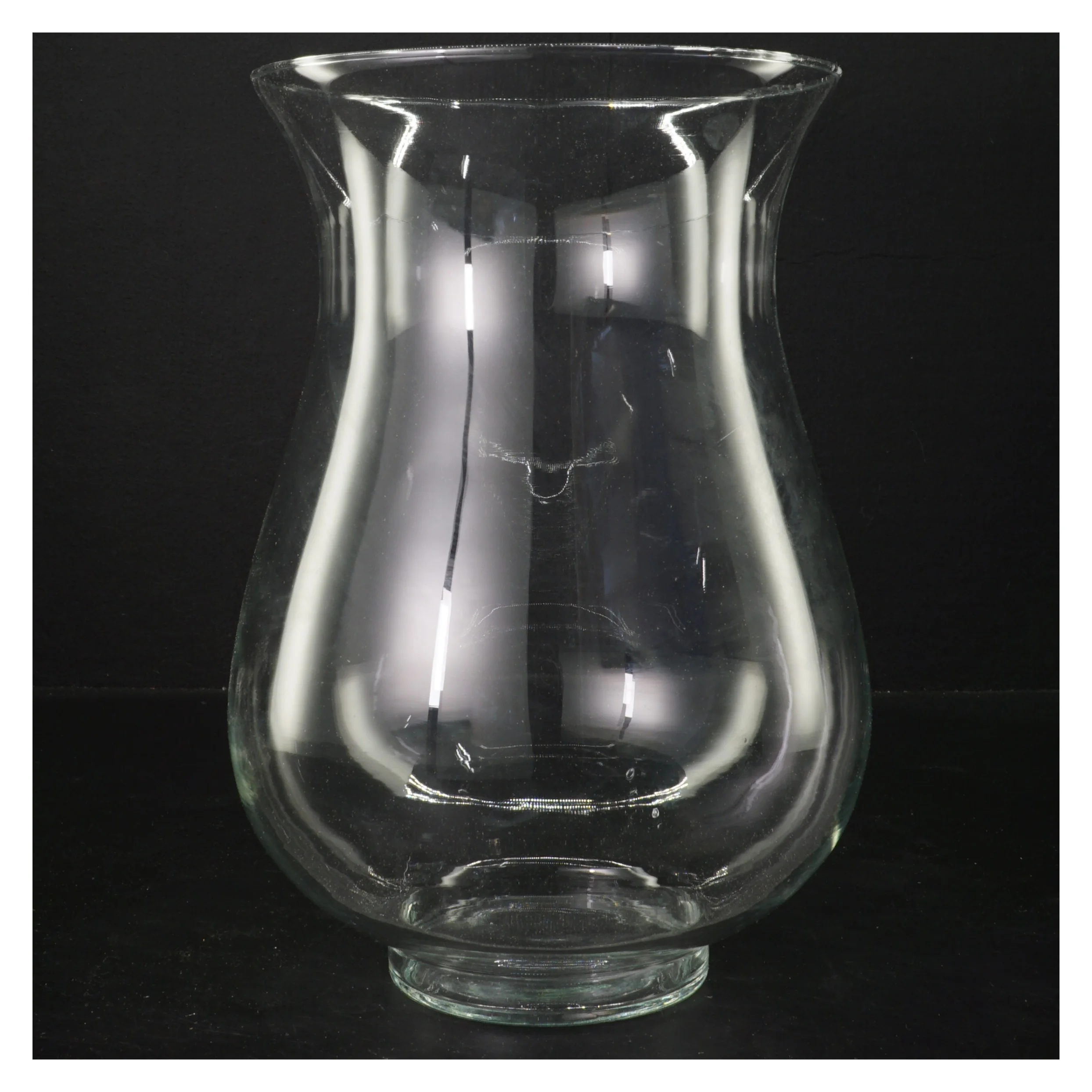 Lysestage med klar vase fra Margit Brandt (str. 43 cm)