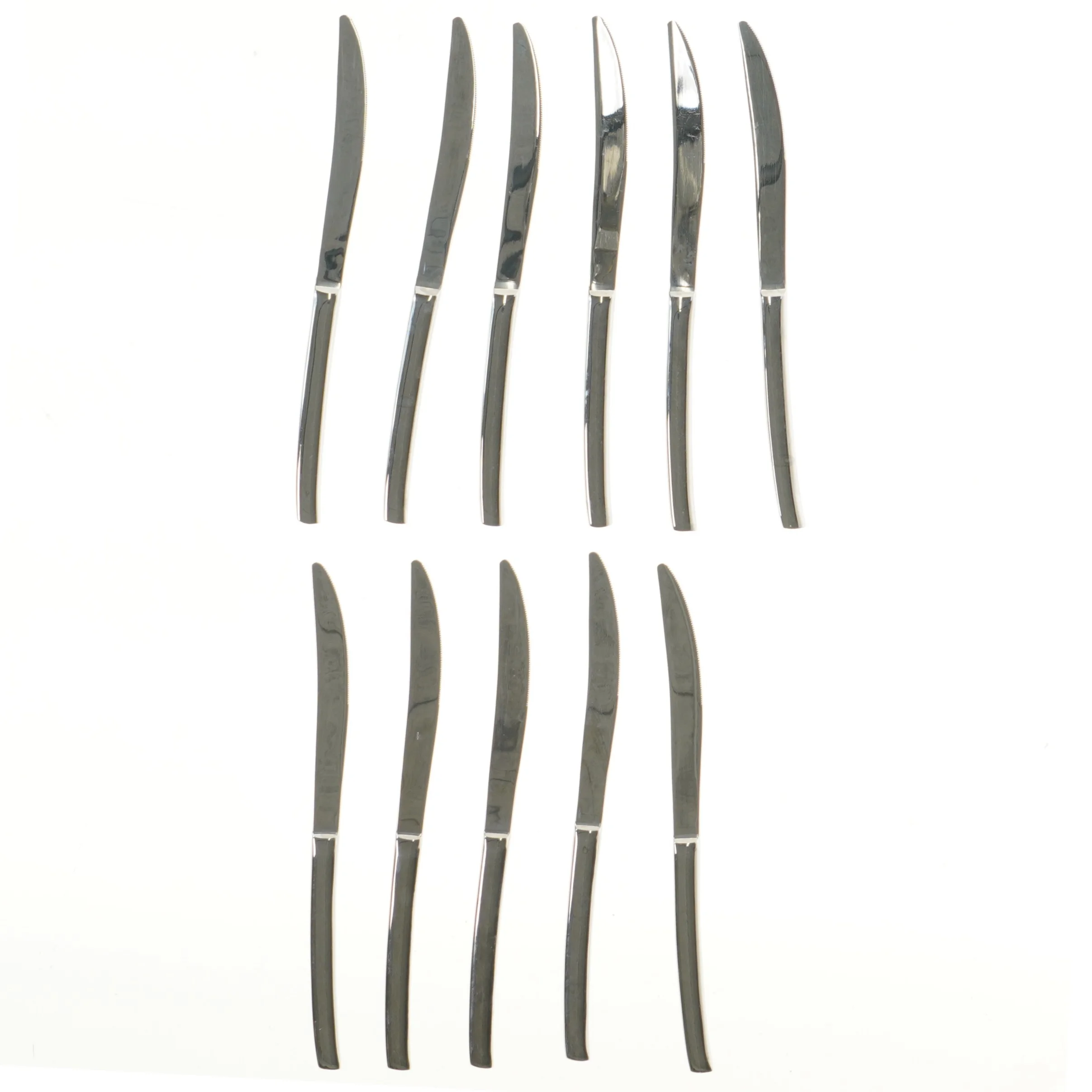 Sæt af 11 knive fra Eva Trio (str. 11 stk 24 cm)