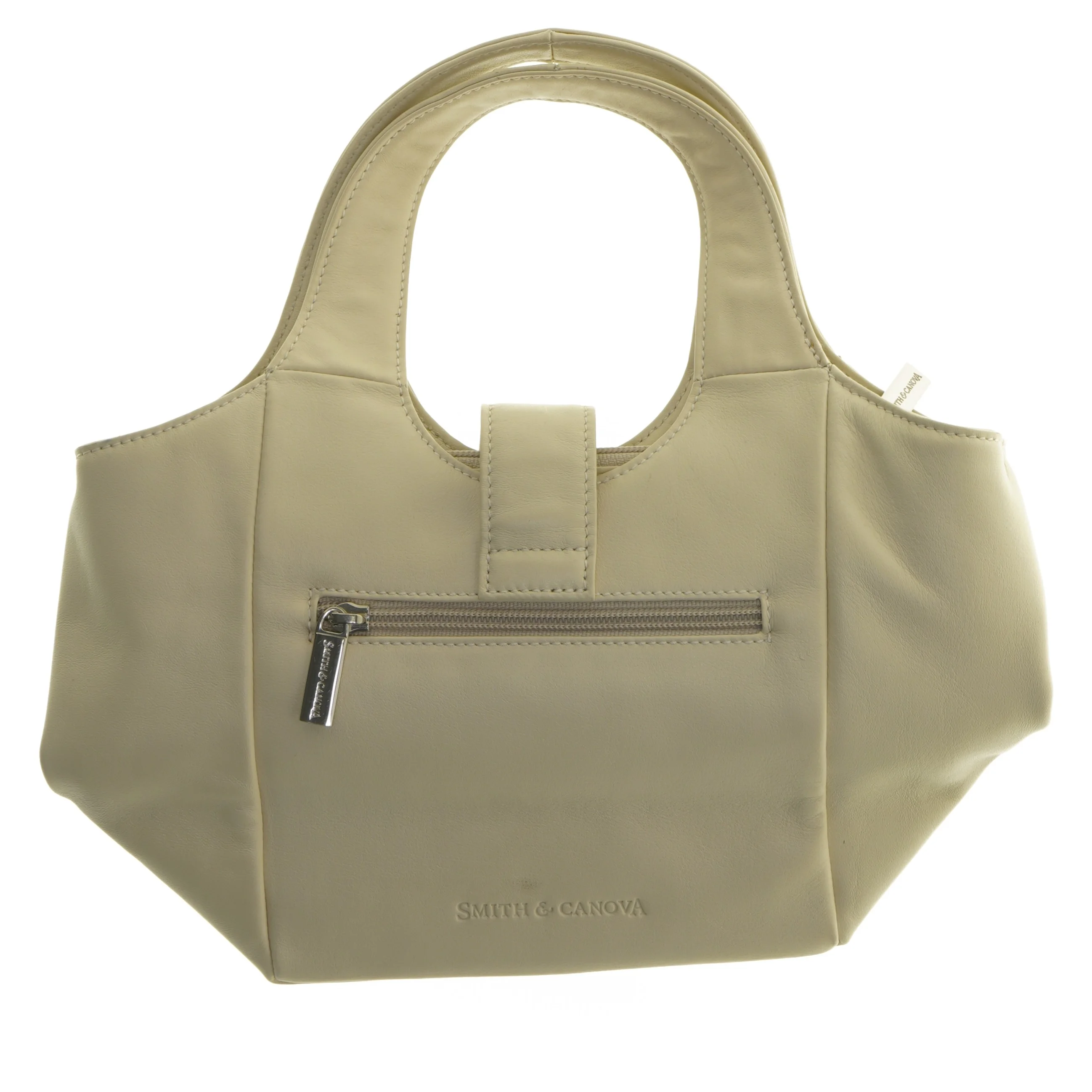 Skuldertaske med lås fra Smith & Canova (str. 30x29 cm)