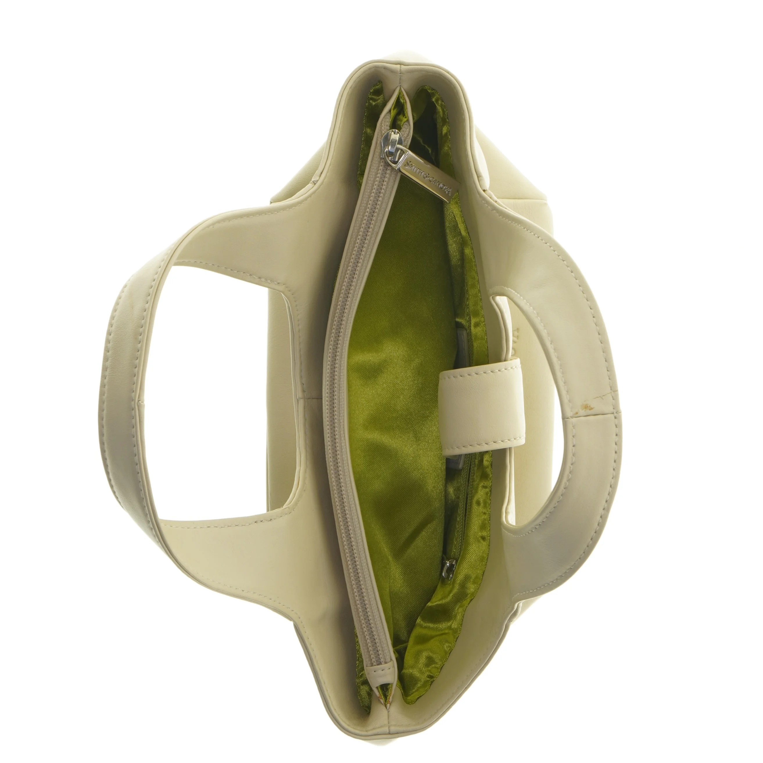 Skuldertaske med lås fra Smith & Canova (str. 30x29 cm)