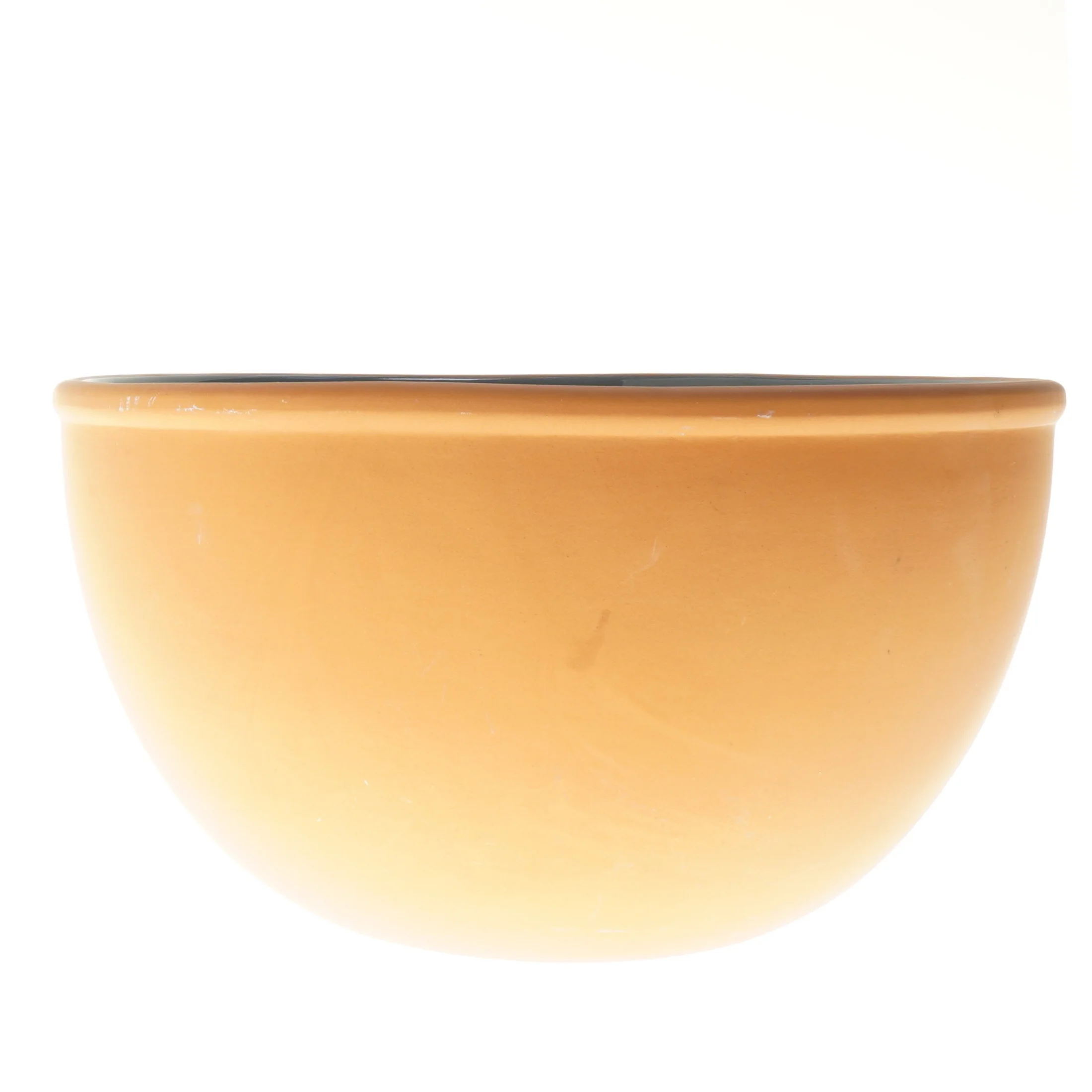 1 dejskål og 1 salat skål fra Knabstrup (str. 2 stk Ø 34,5 & 28,5 cm)