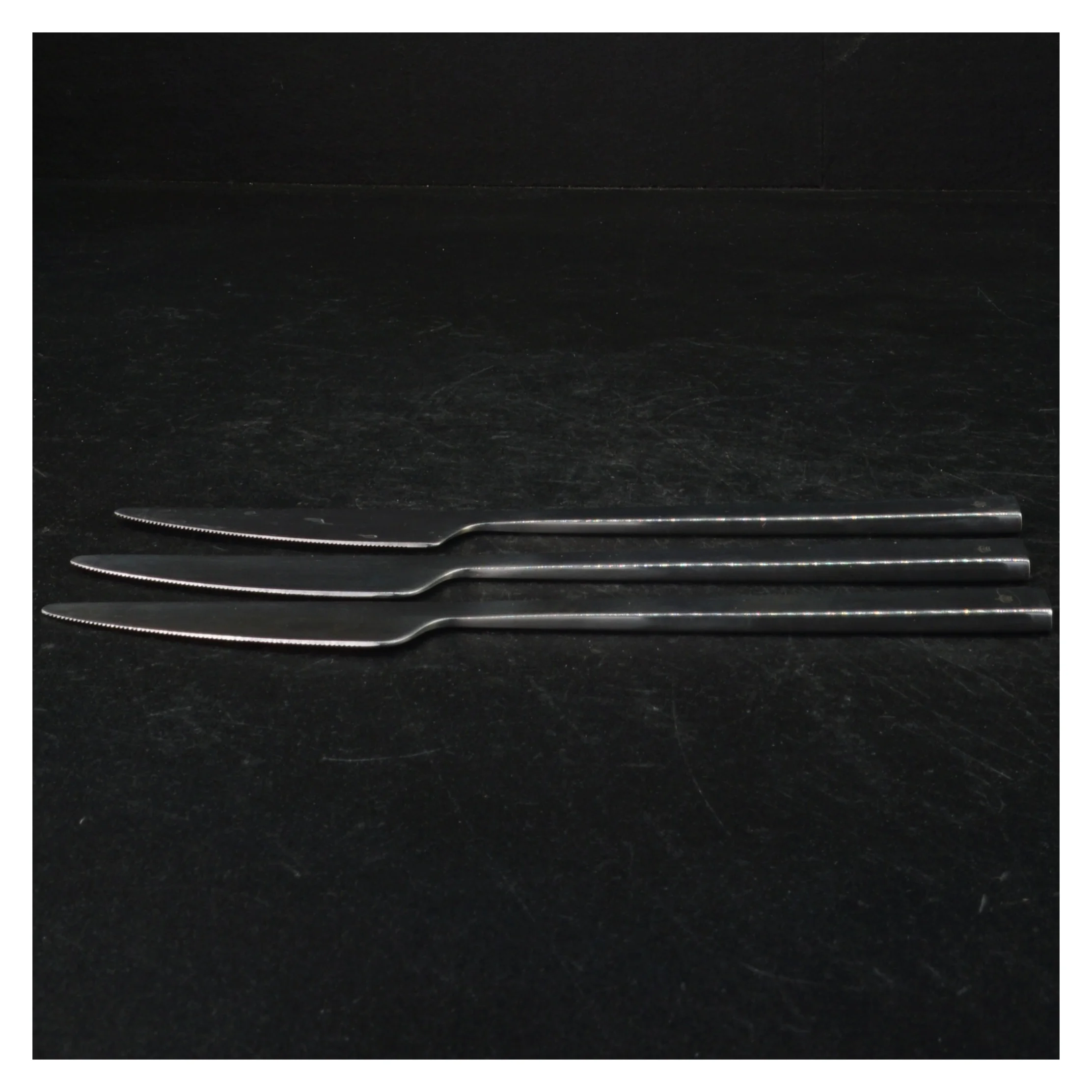 Sæt af rustfrie stålknive