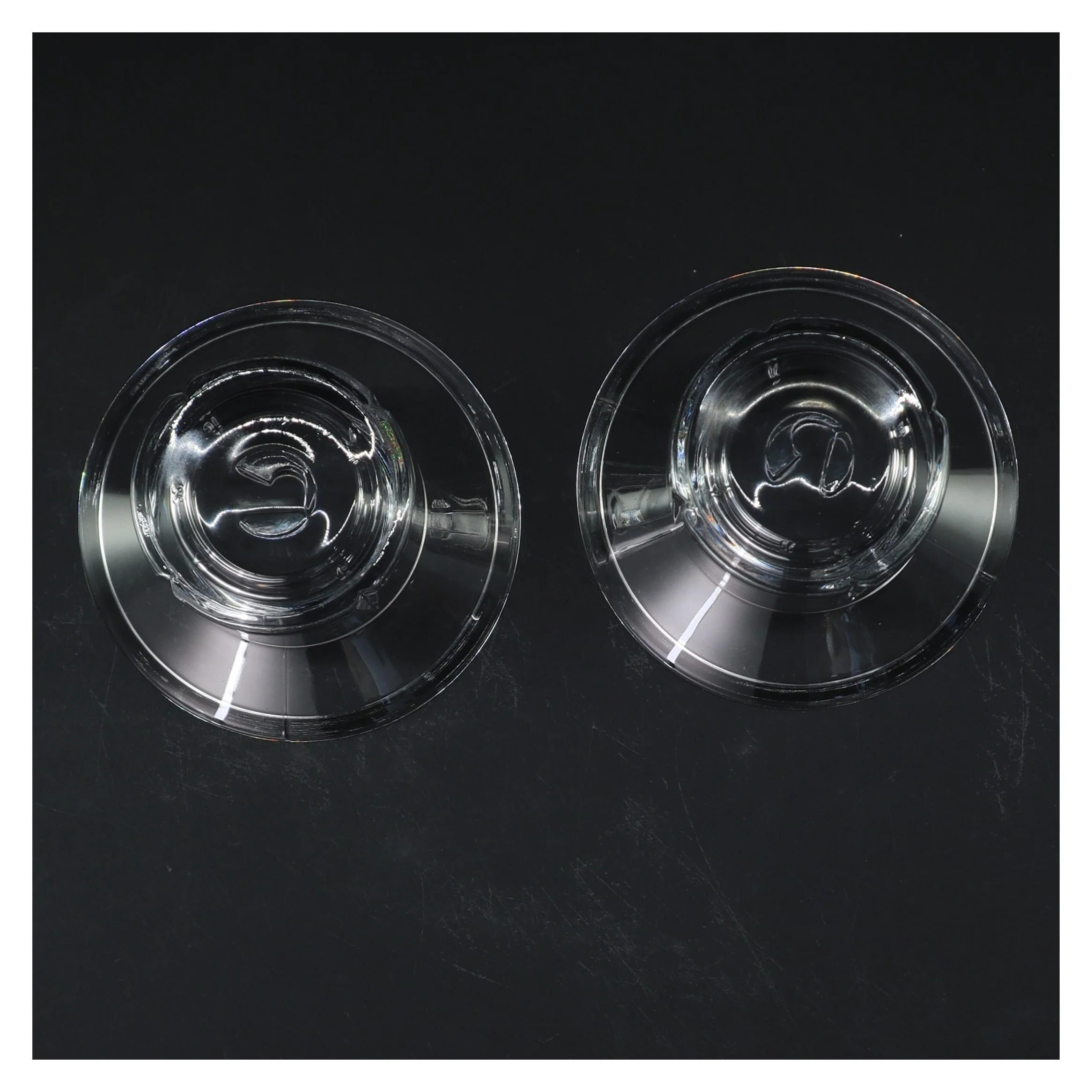 To glaslysestager fra Rosendahl (str. Ø 11 cm længde 7 cm)