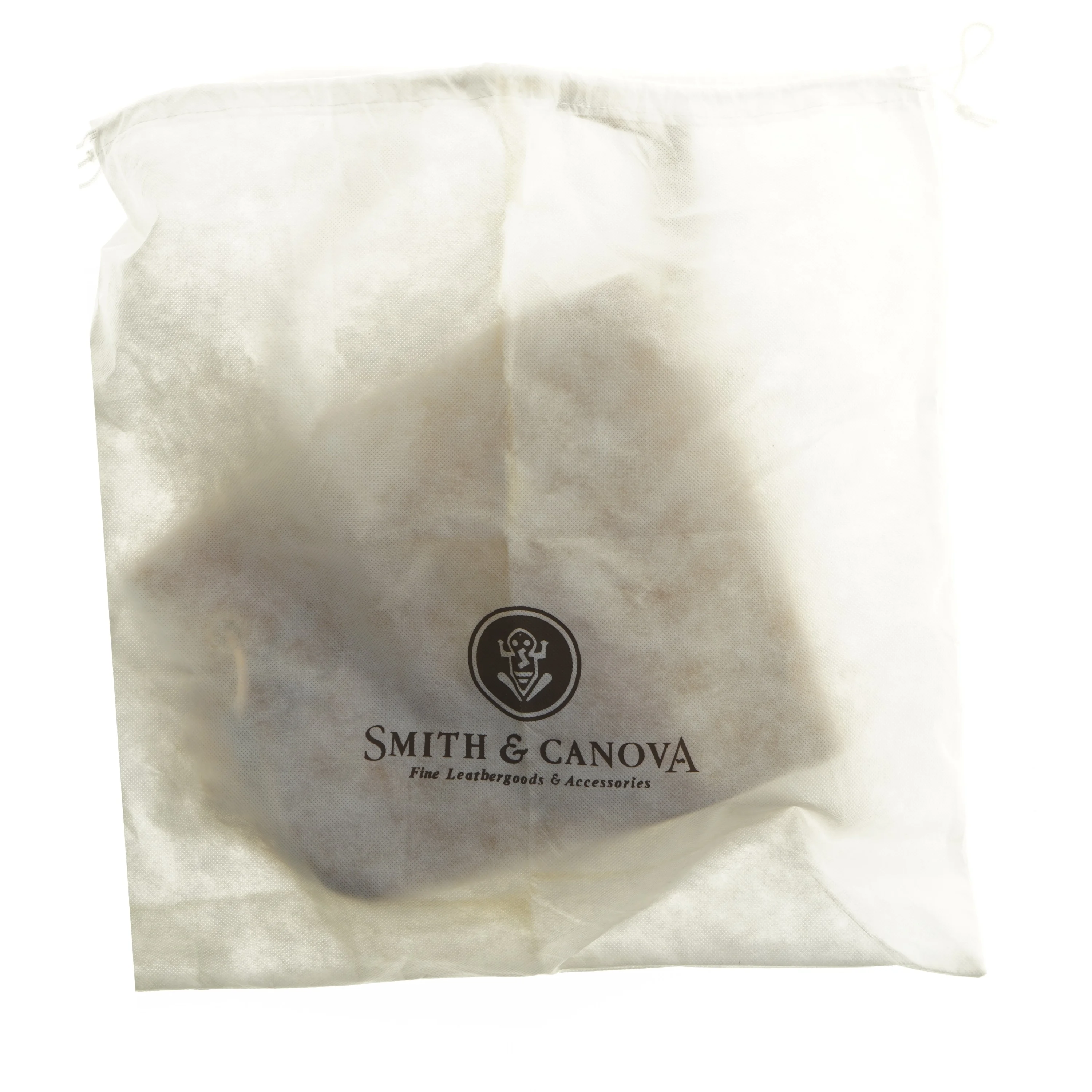 Gul lædertaske fra Smith & Canova (str. 45x27 cm)