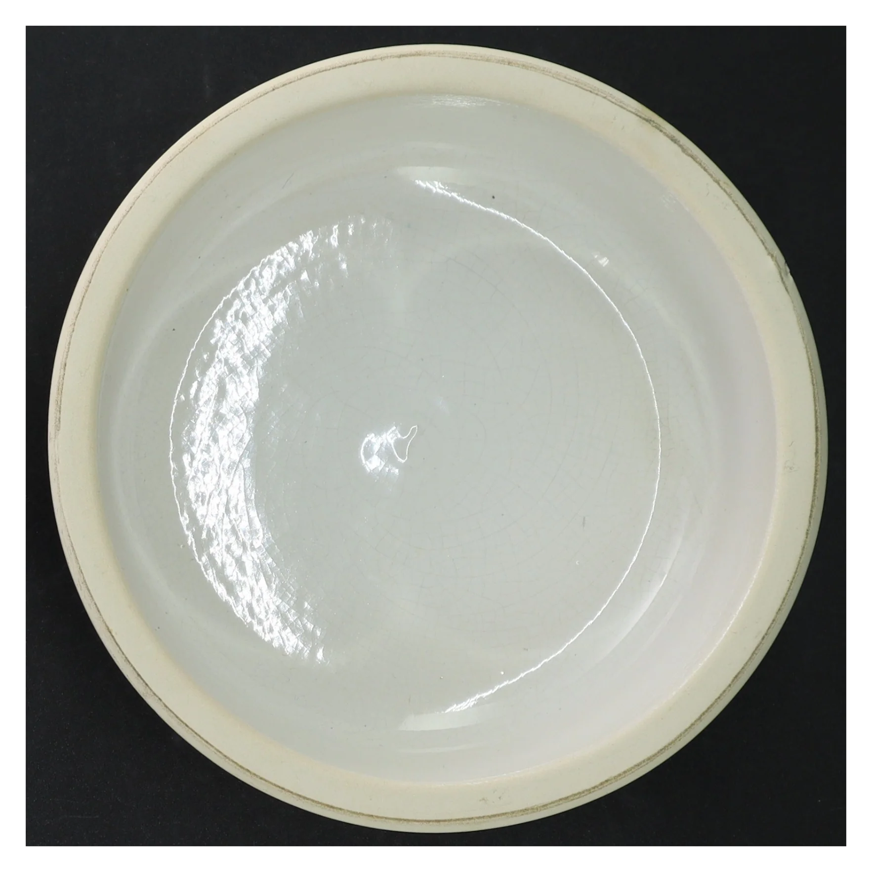 Keramikskål (str. H. 6,5 cm. 16,5 cm)