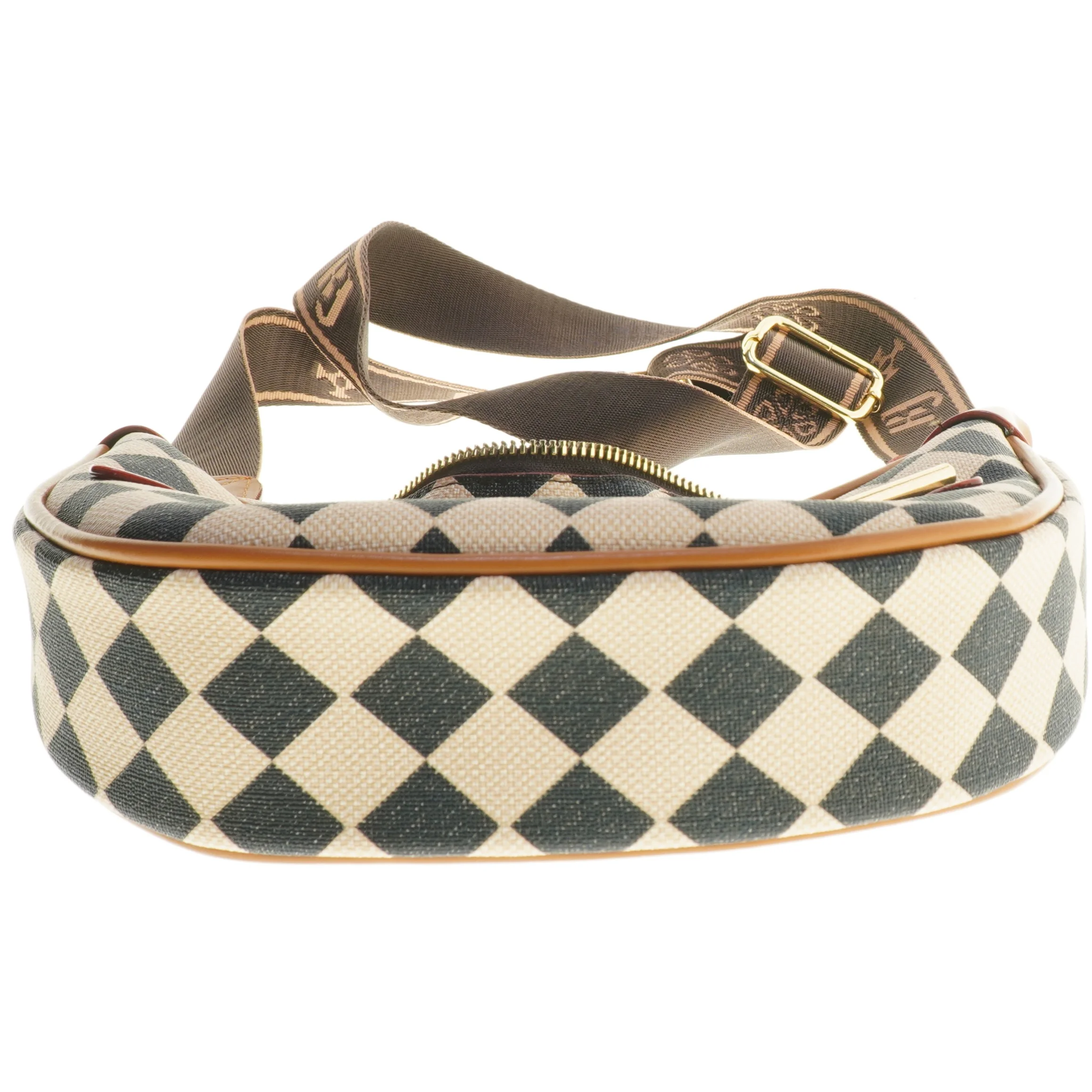 Skuldertaske med geometrisk mønster (str. 24x20 cm)