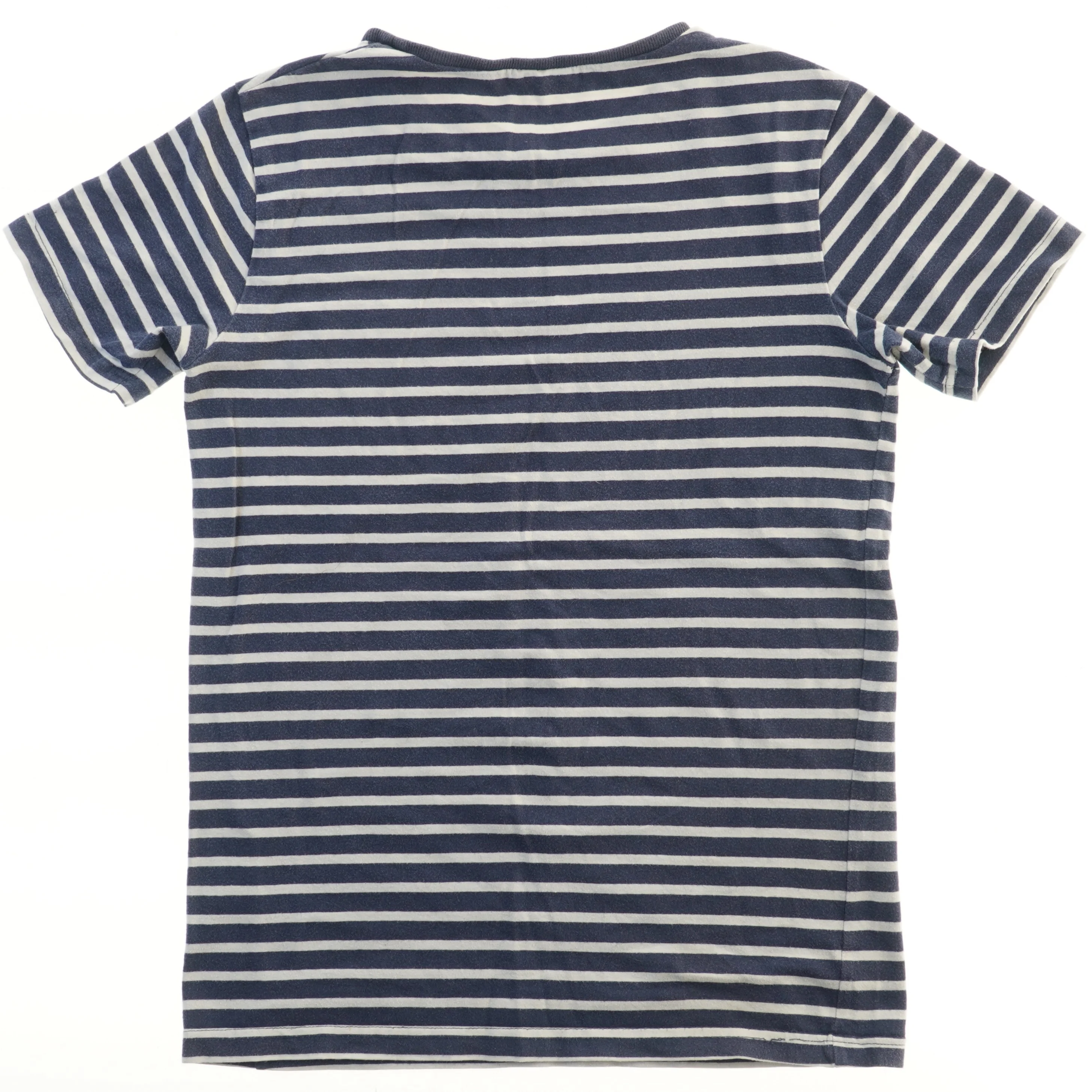 Stribet T-shirt fra Pomp de Lux (str.  bryst:40 længde:57 cm)