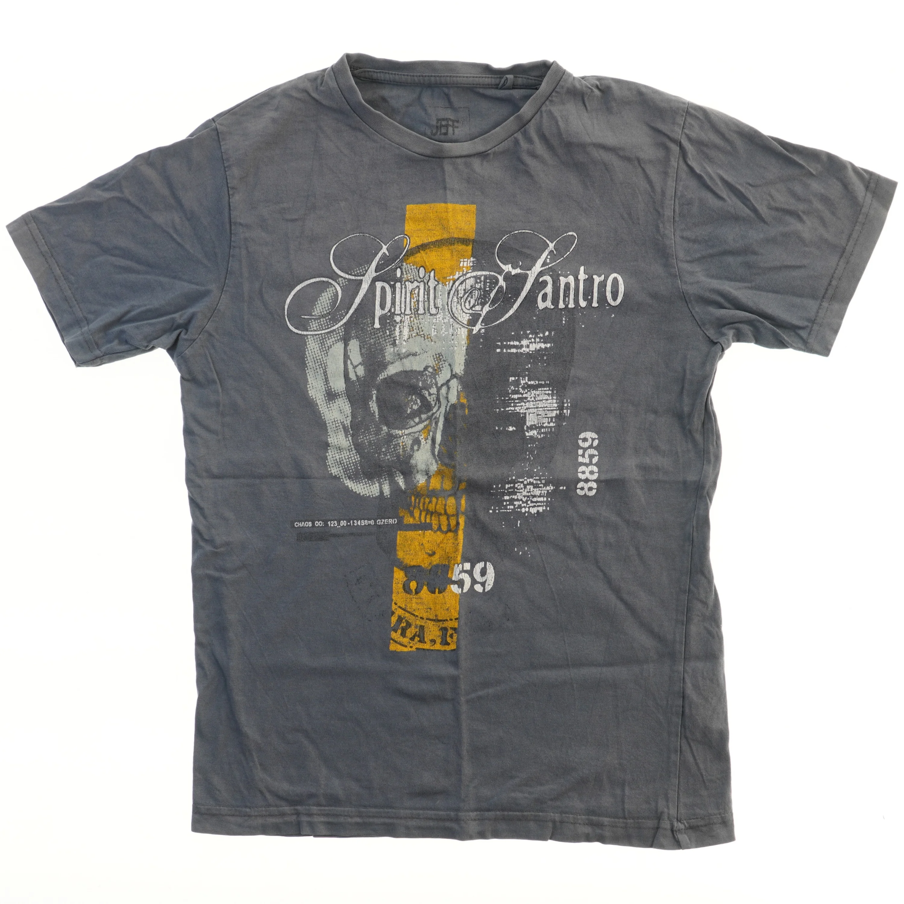 T-shirt med print fra JEFF (str. 152)