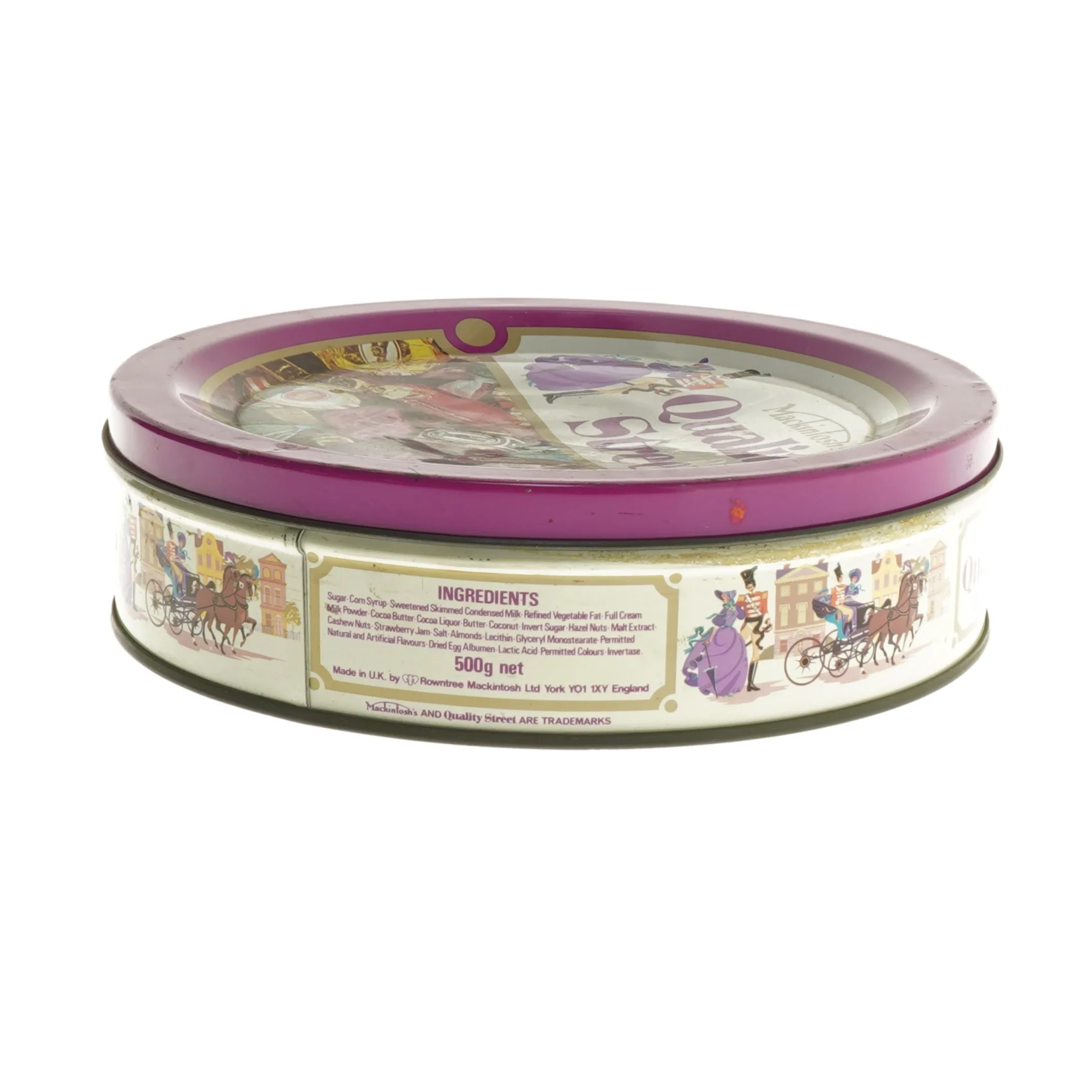 Quality Street chokolade og toffee dåse (str. Ø 18,5 cm)