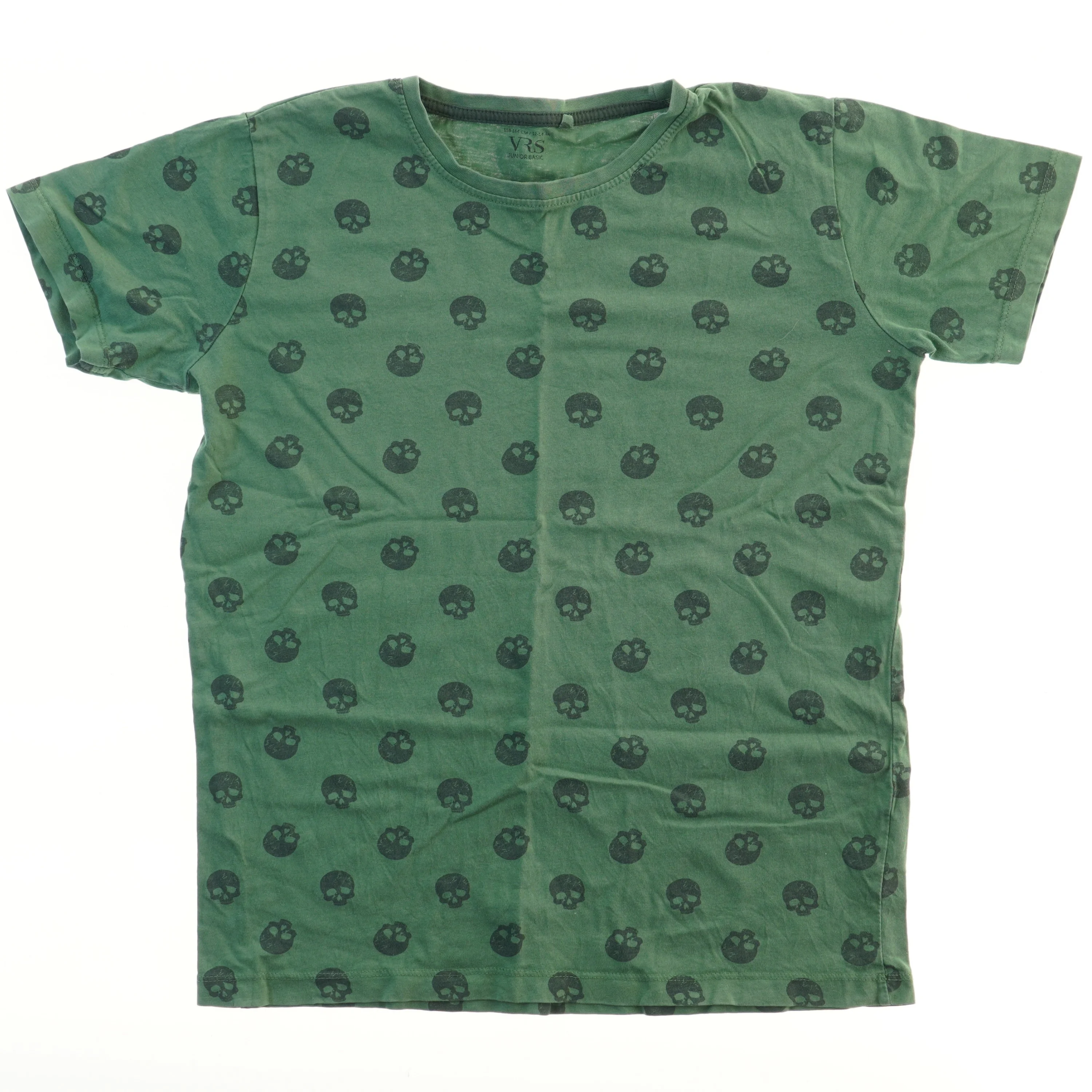 T-shirt med kranieprint fra VRS (str. 158)