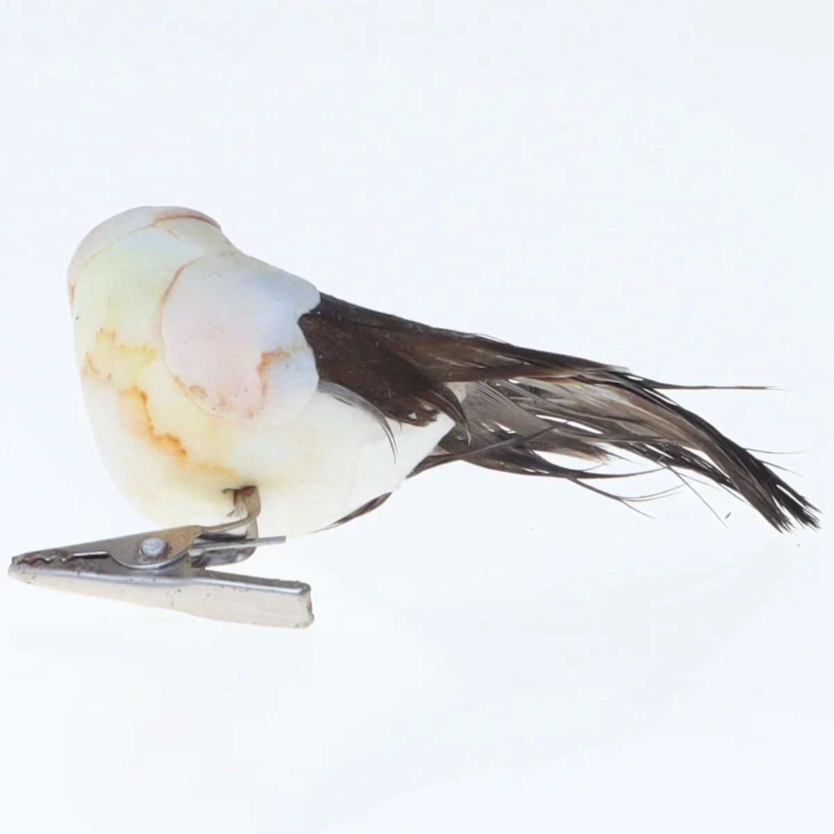 Fugl dekorationsfigur med klips (str. 5,5 cm)