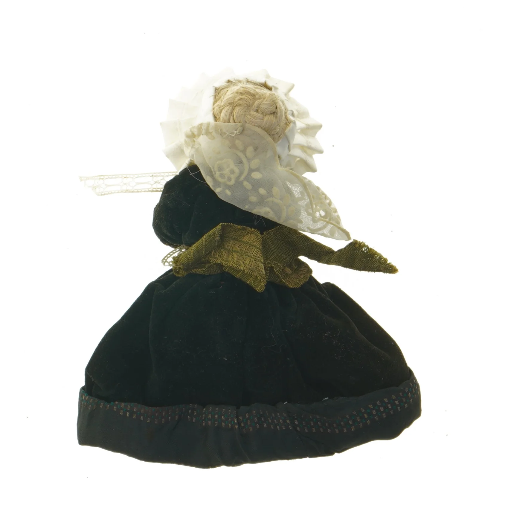 Antik dukke Bornholm(str. 19 cm)