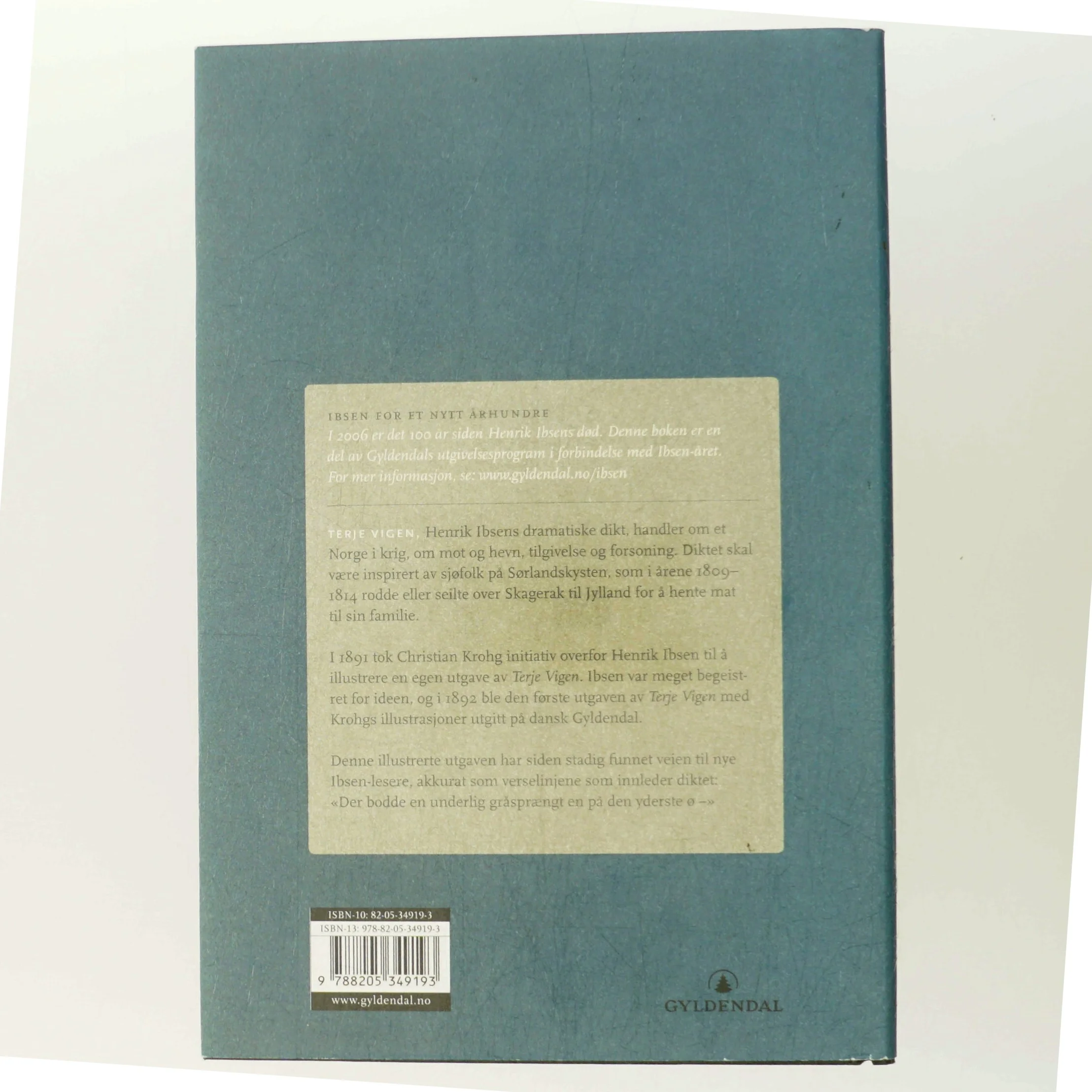 Terje Vigen af Henrik Ibsen (Bog)