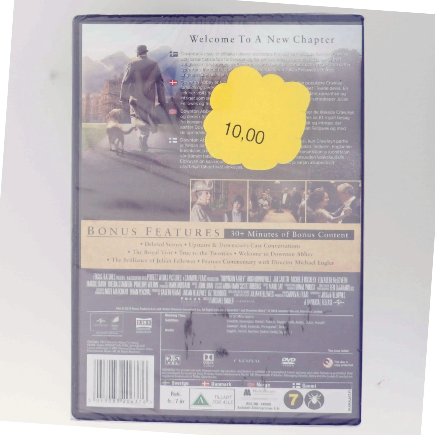 Downton Abbey - The Movie med Hugh Bonneville (DVD)