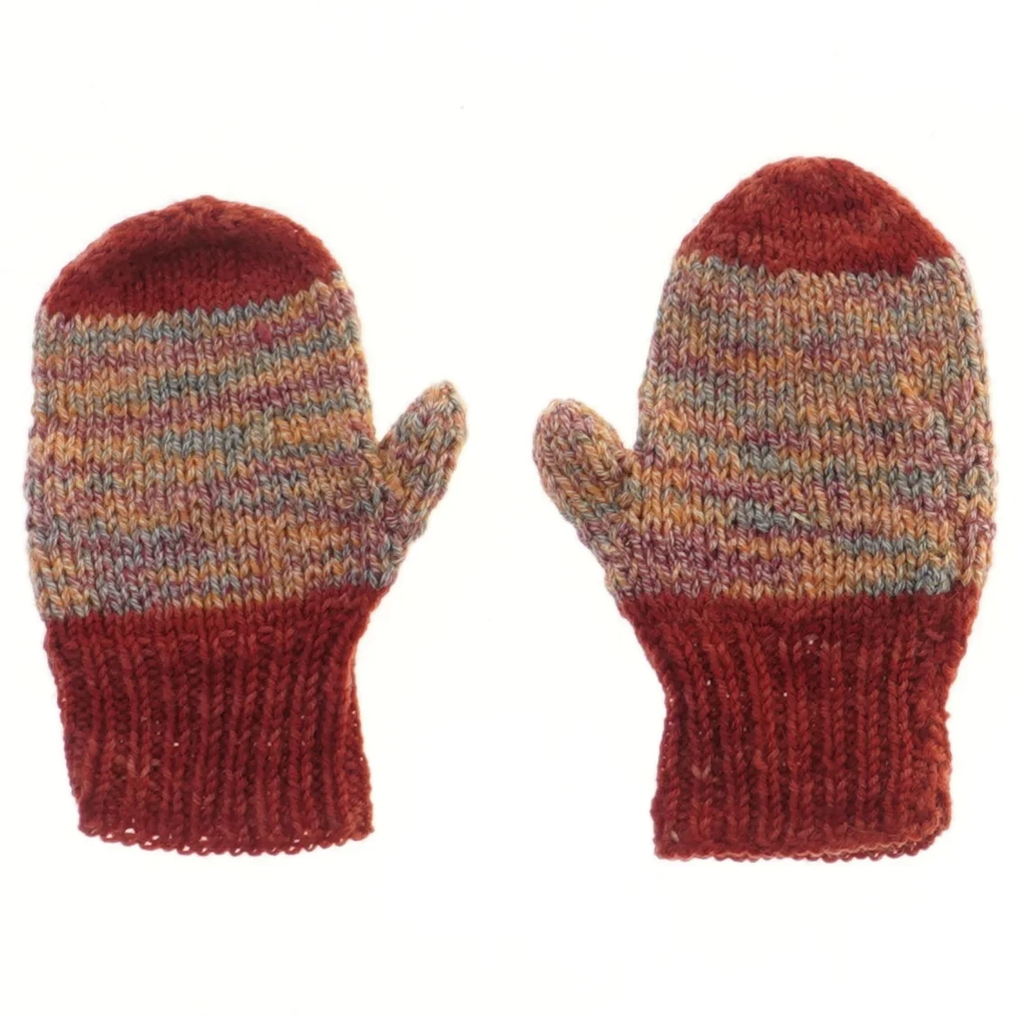 Strikkede handsker (str. 17 cm)