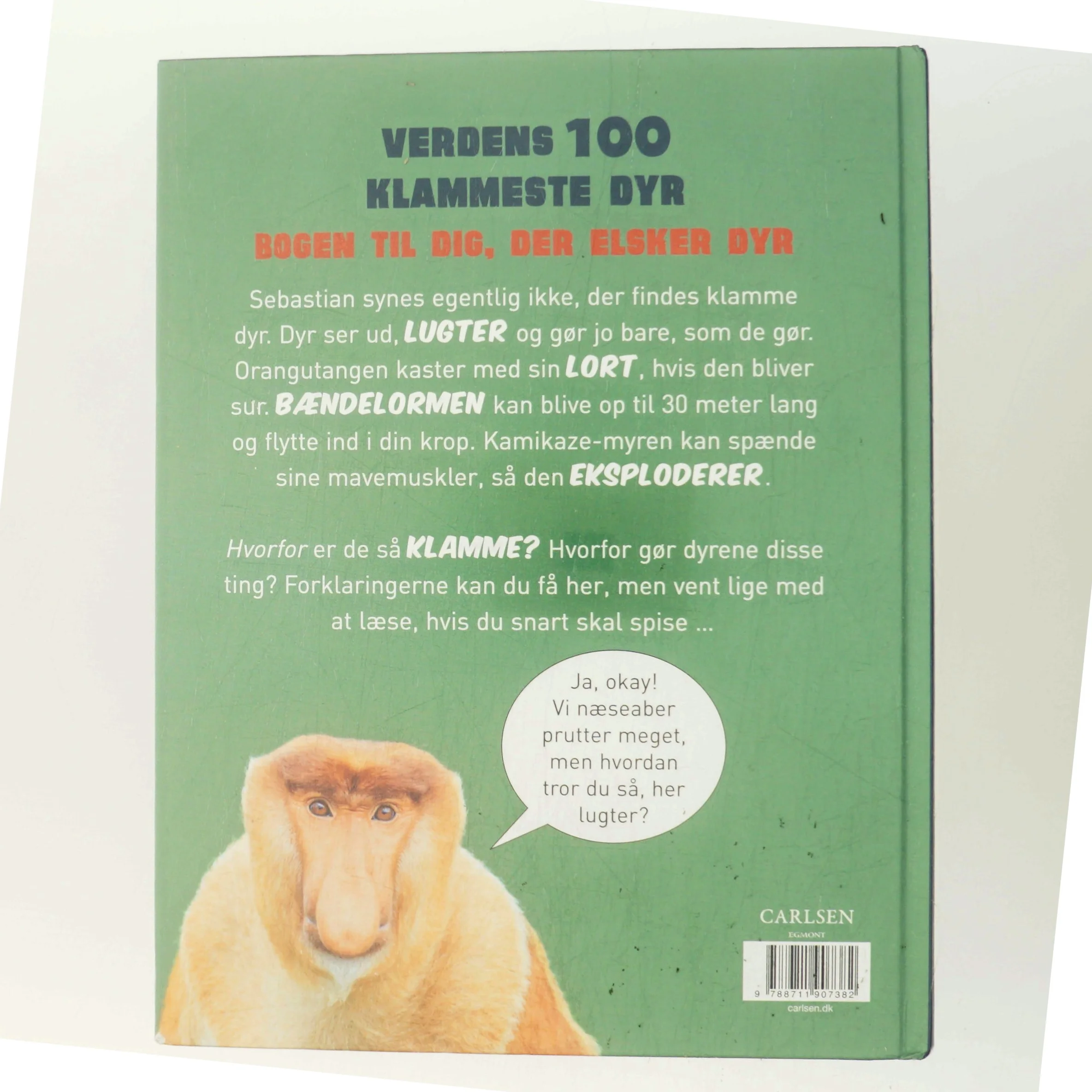 Verdens 100 klammeste dyr : en bog af Sebastian Klein (Bog)