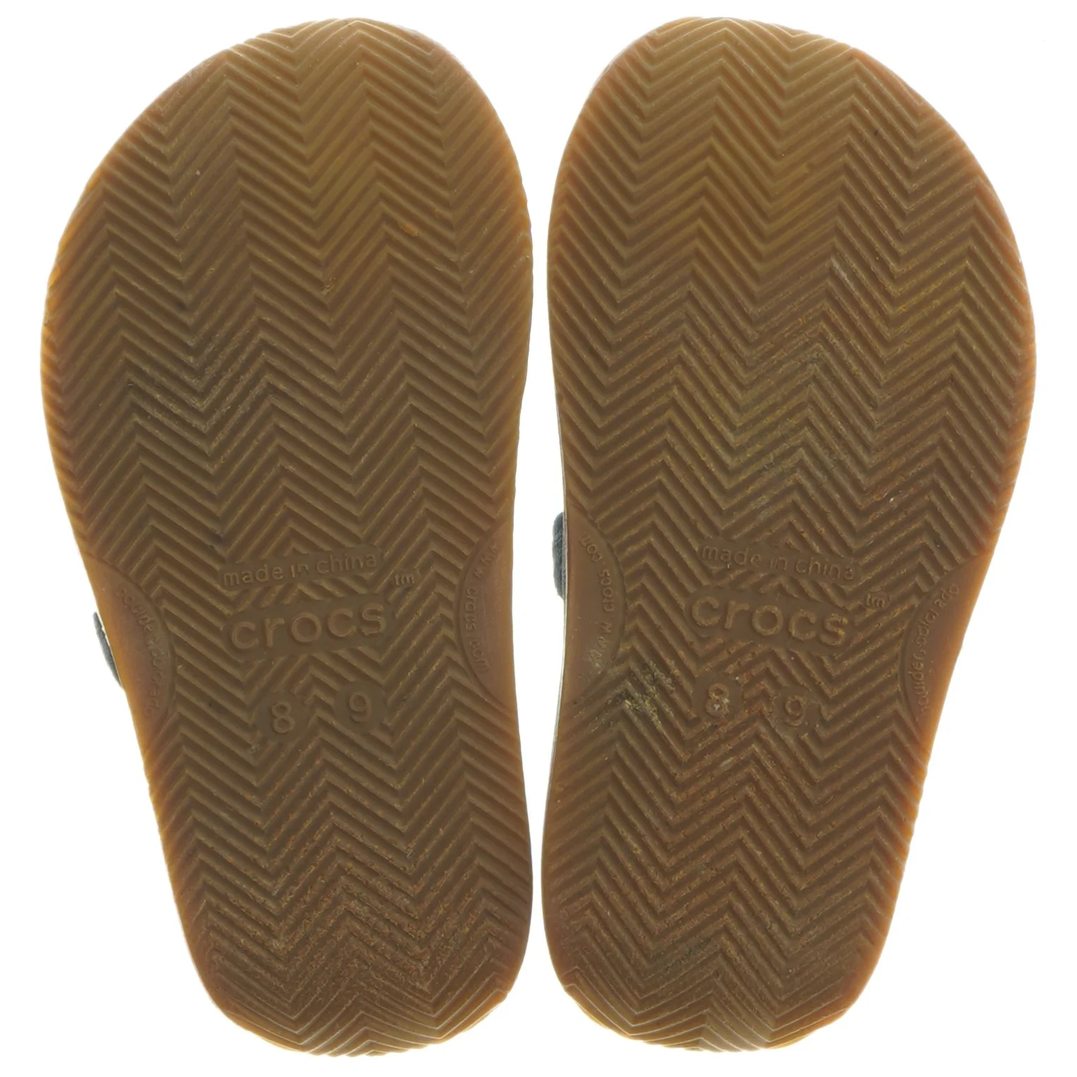 Flip-flops i sort fra Crocs (str. 23 cm)