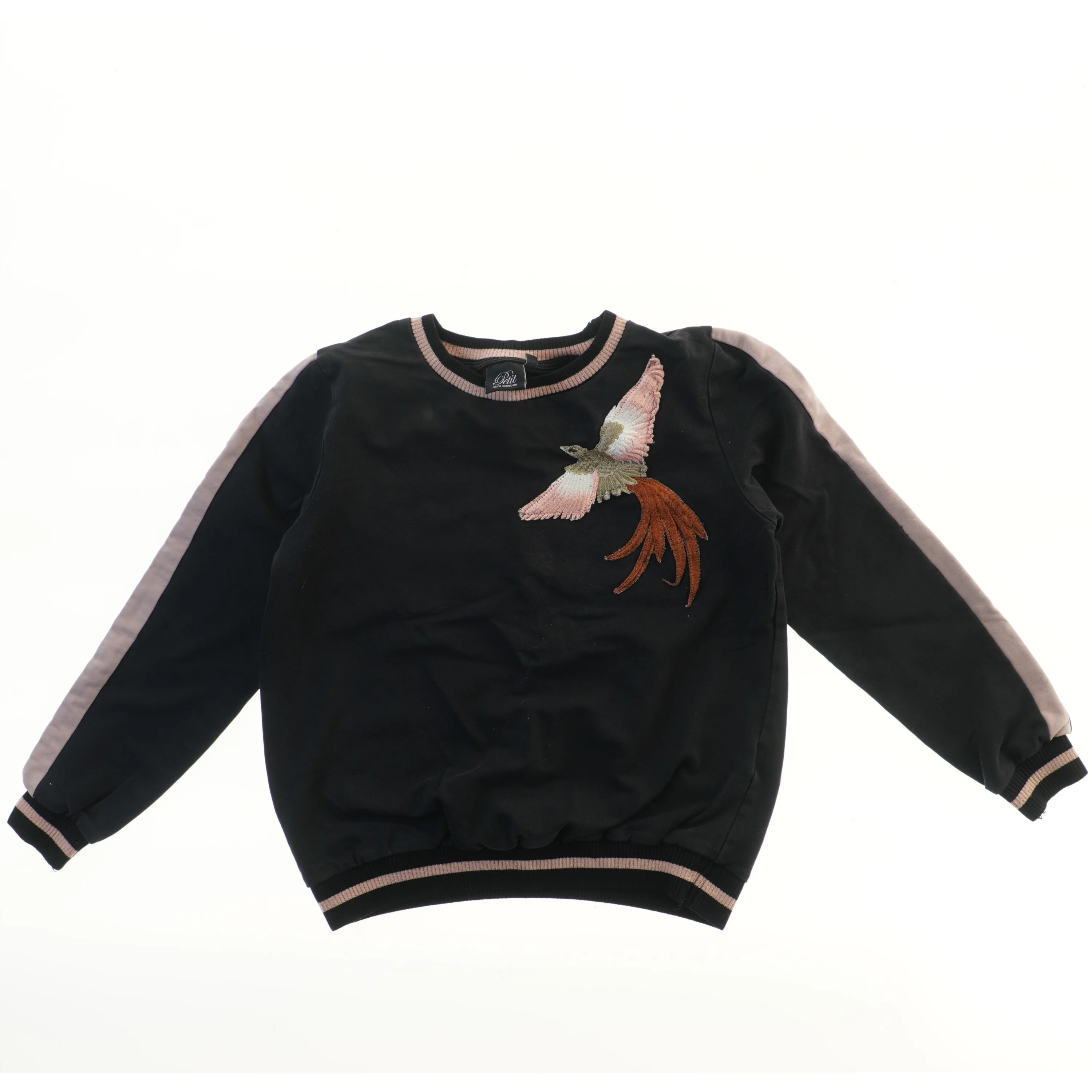 Sweatshirt med fuglemotiv fra Petit (str. 152)