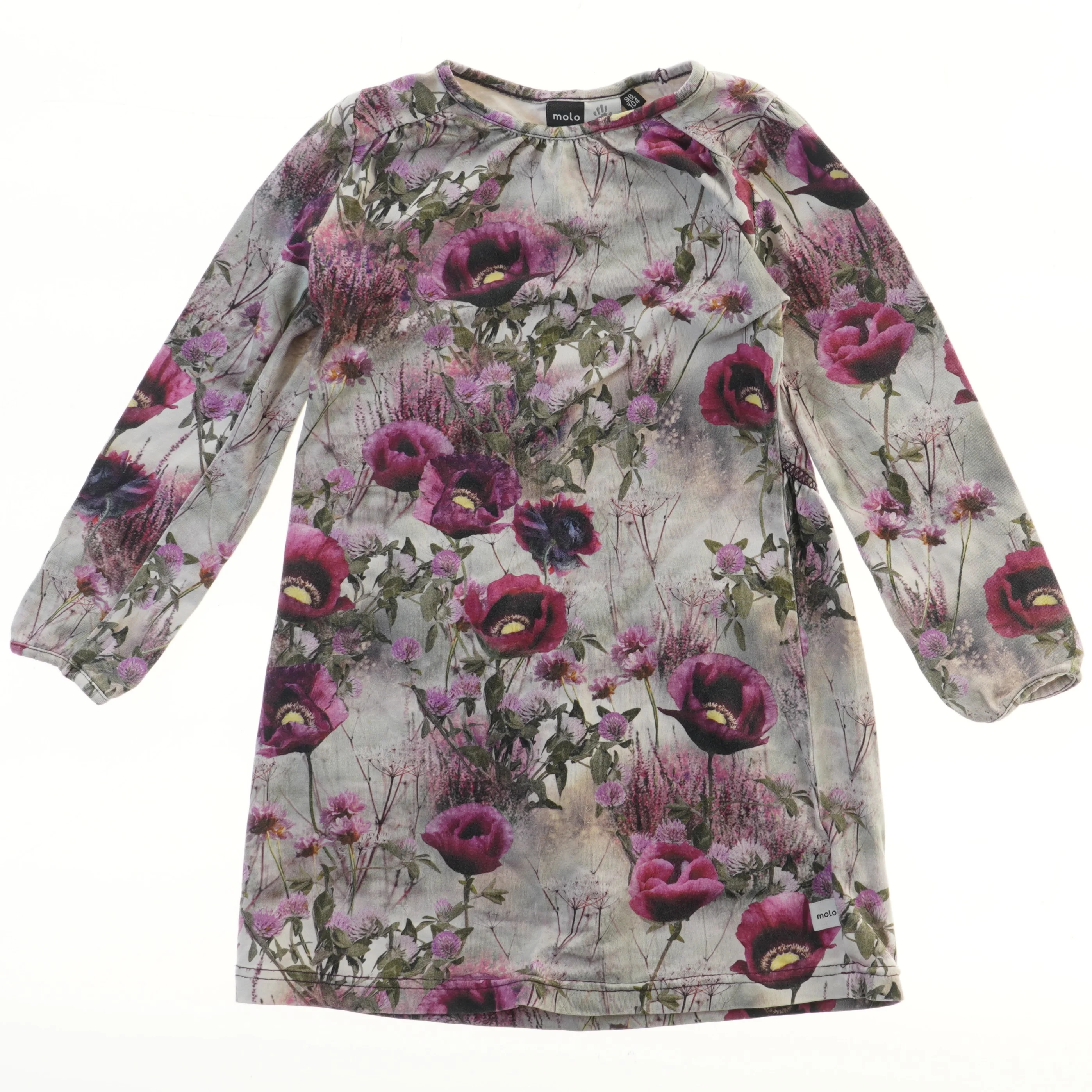 Kjole med blomstertryk fra Molo (str. 104)